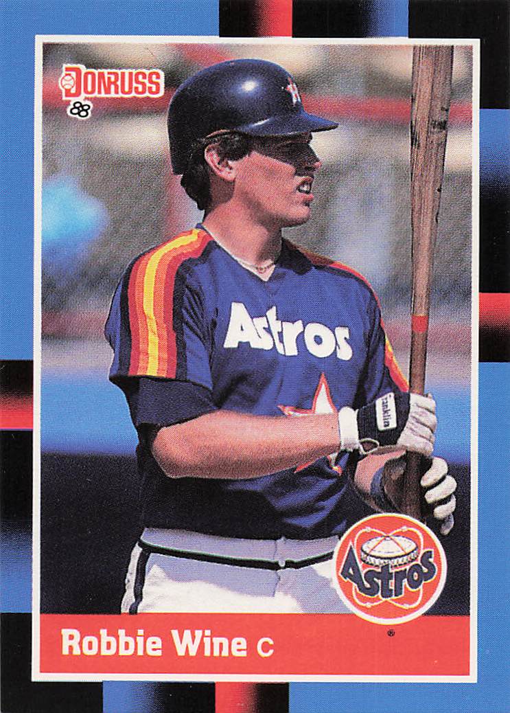 1988 Donruss Robbie Wine #508 RC