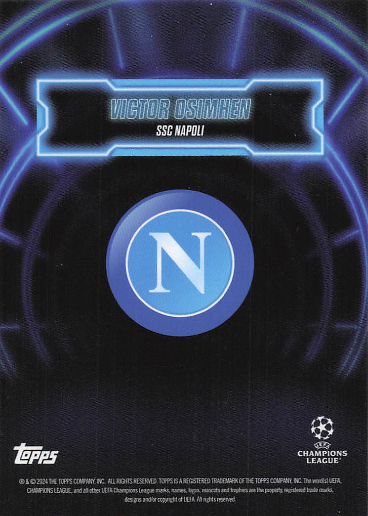 2023-24 Topps Showtime Show Up Victor Osimhen