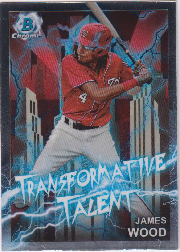 2023 Bowman Draft Baseball Transformative Talent James Wood #TT-15