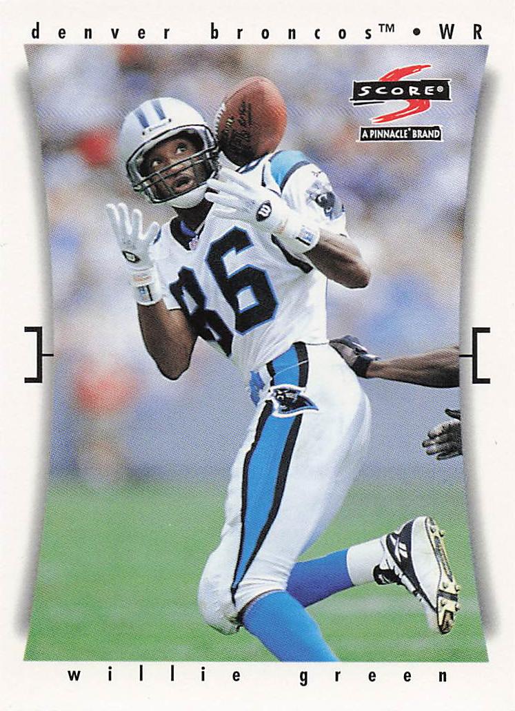 1997 Score Football Willie Green #261