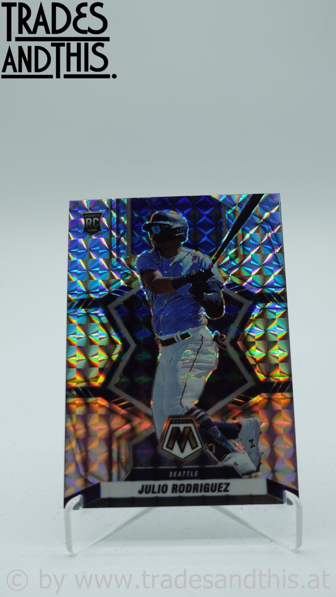 2022 Panini Mosaic Mosaic Prizm Julio Rodriguez #274 RC