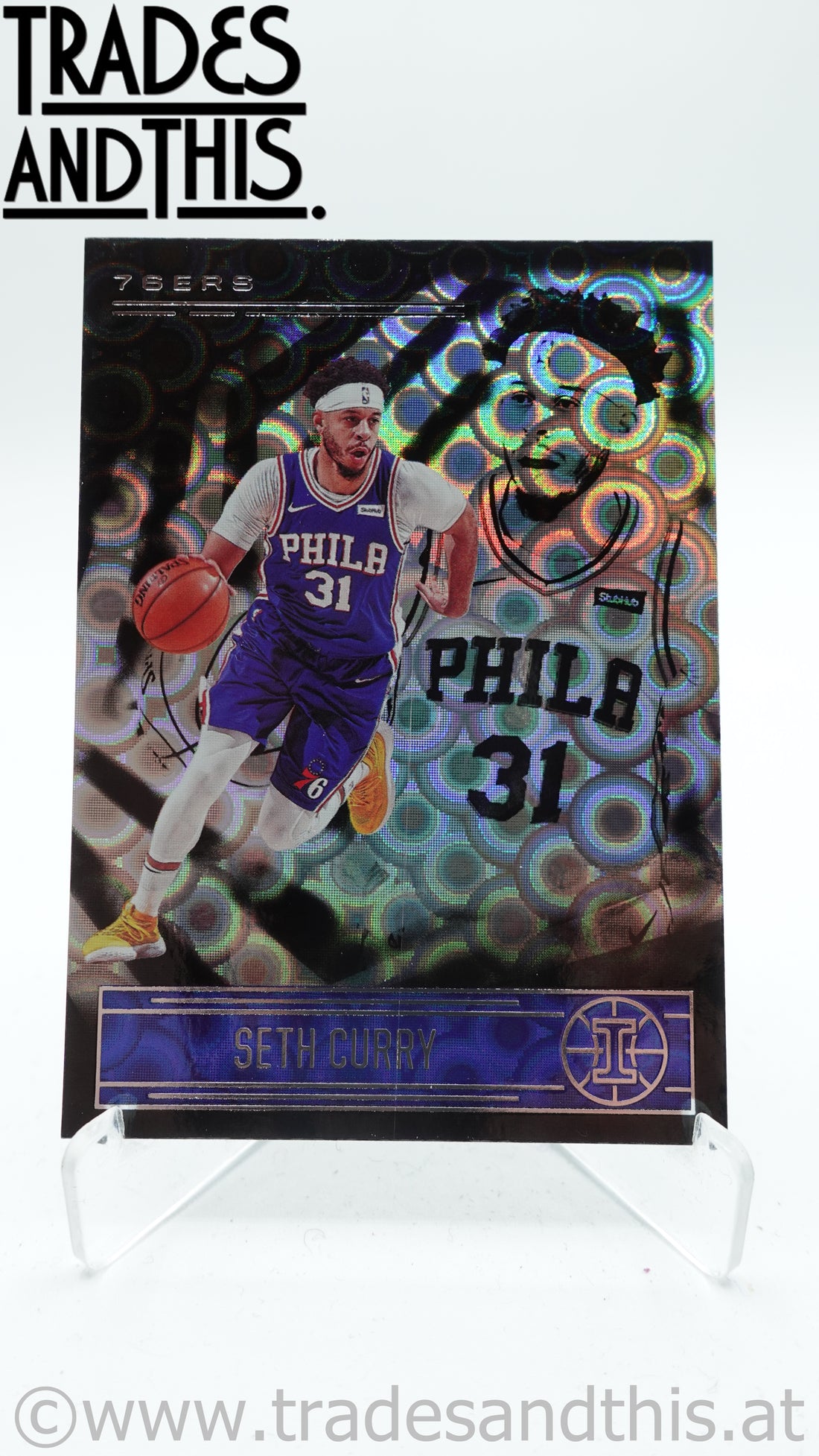2020-21 Panini Illusions Asia Trophy Collection Seth Curry #59