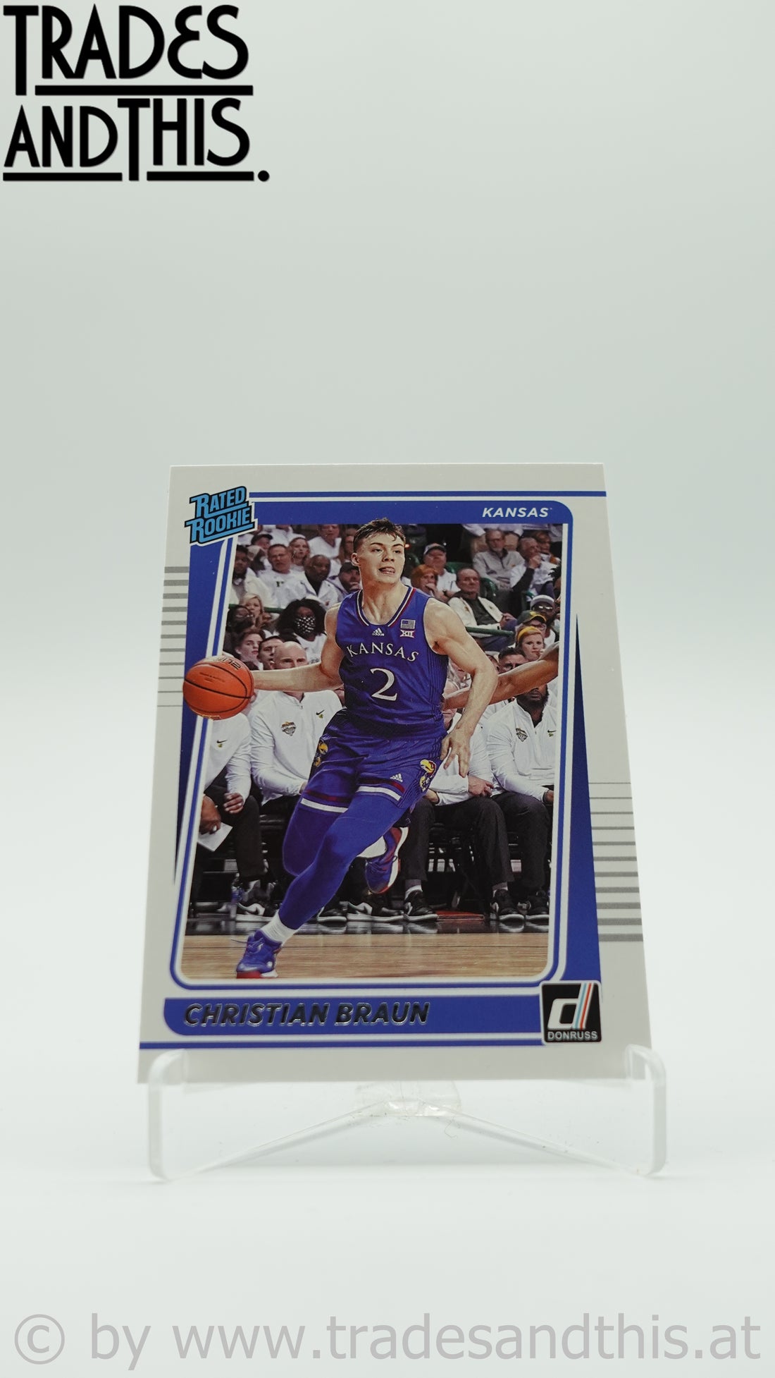2022-23 Panini Chronicles Draft Picks Donruss Rated Rookies Christian Braun #6 RC