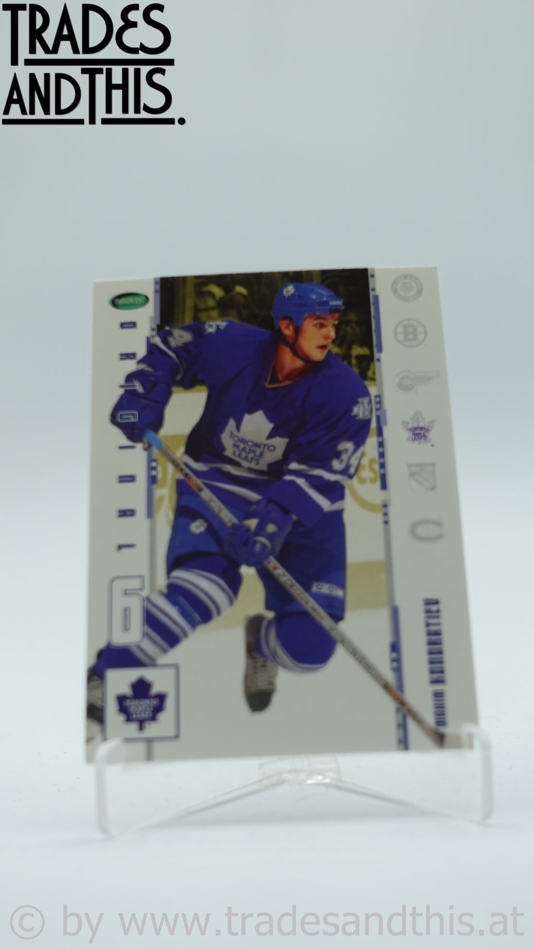 2003-04 Parkhurst Original Six Toronto Maple Leafs Maxim Kondratiev #5