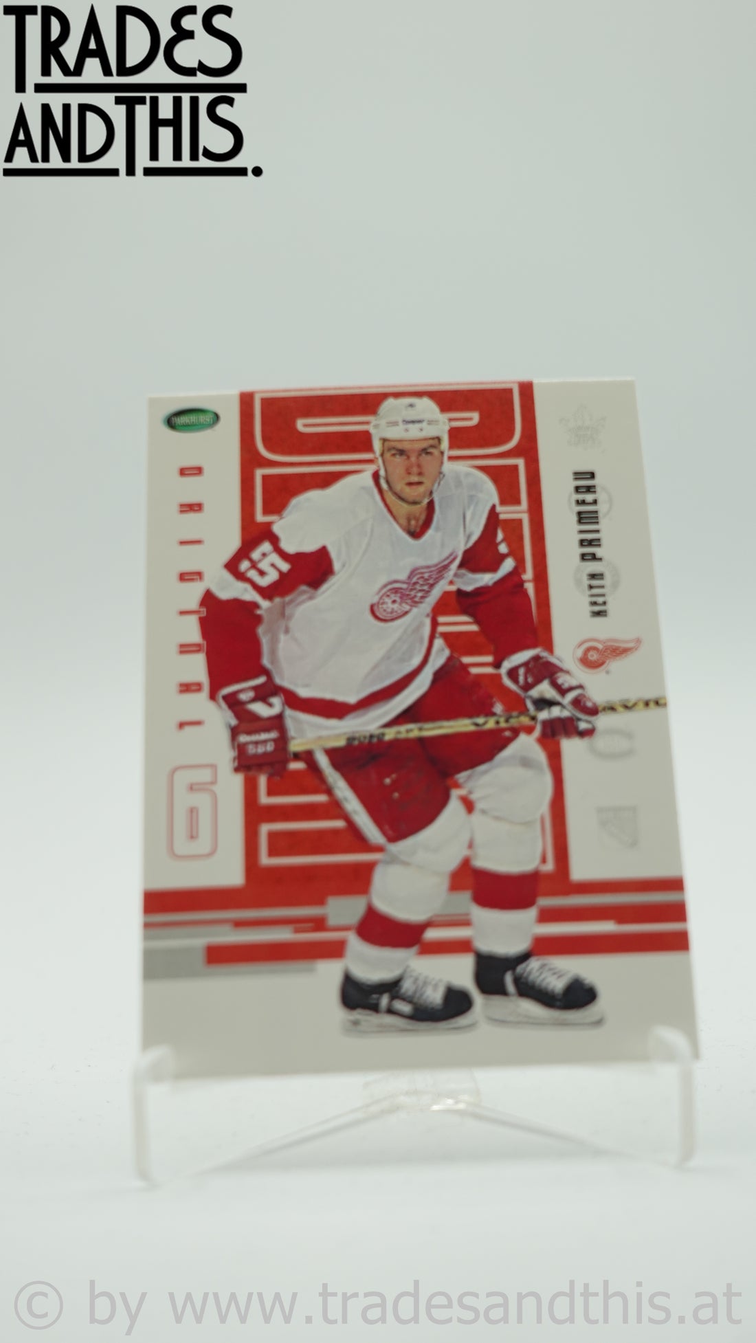 2003-04 Parkhurst Original Six Detroit Red Wings Keith Primeau #54