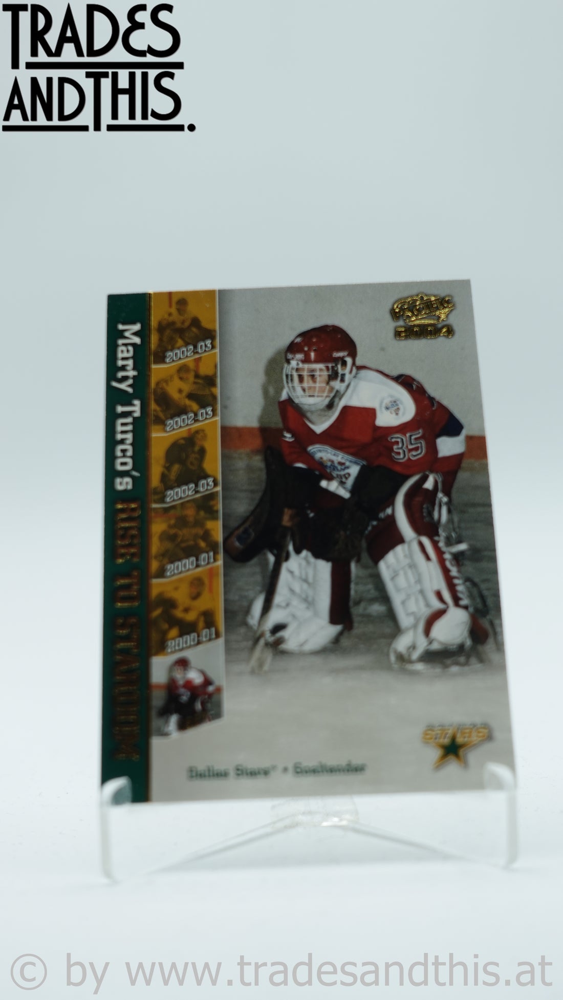 2003-04 Pacific Marty Turco's Rise to Stardom #1