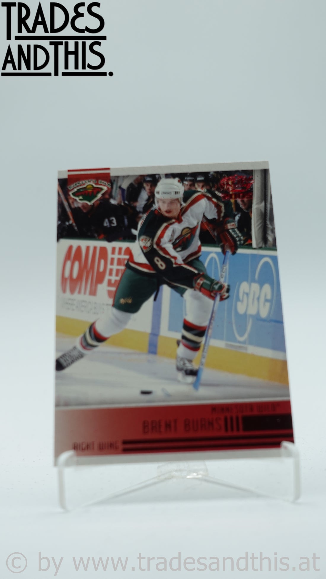 2004-05 Pacific Red Brent Burns #128
