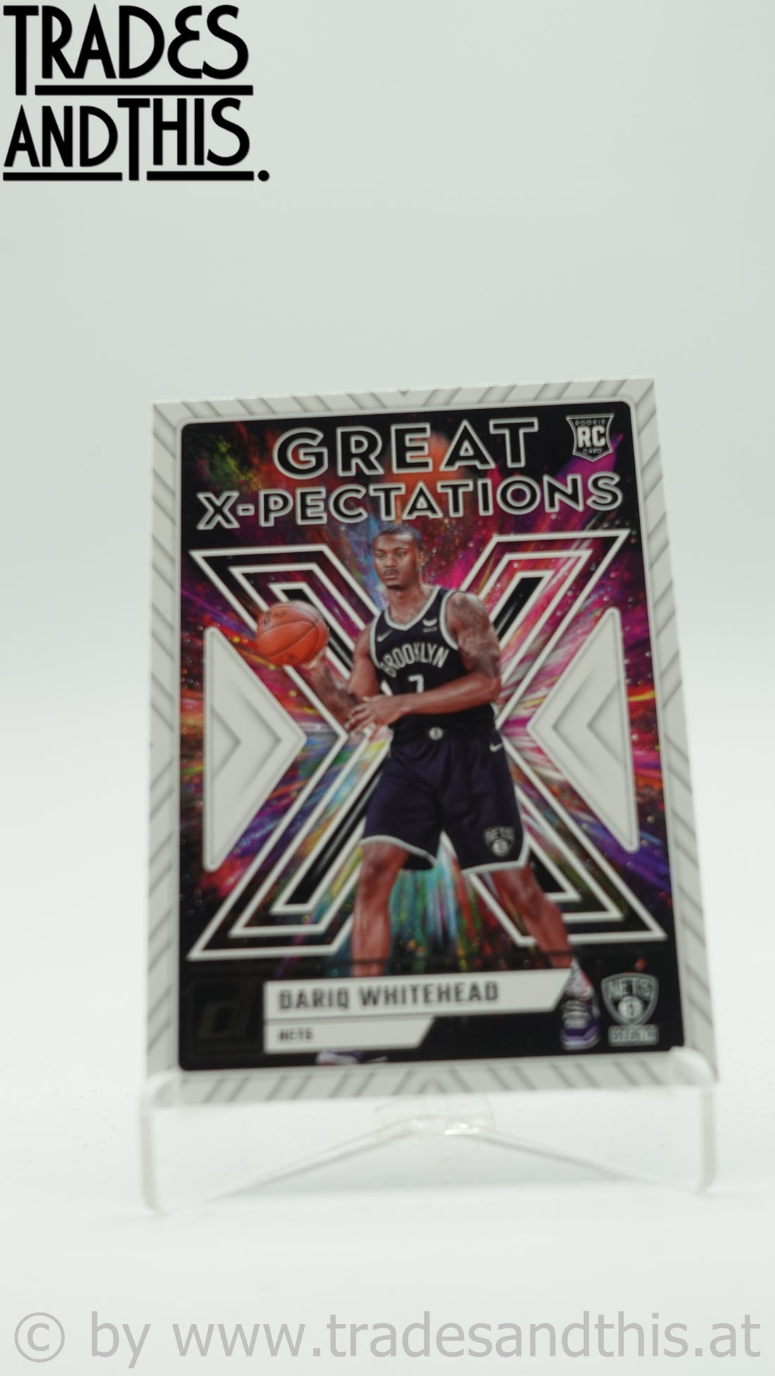 2023-24 Panini Donruss Great X-Pectations Dariq Whitehead #19 RC
