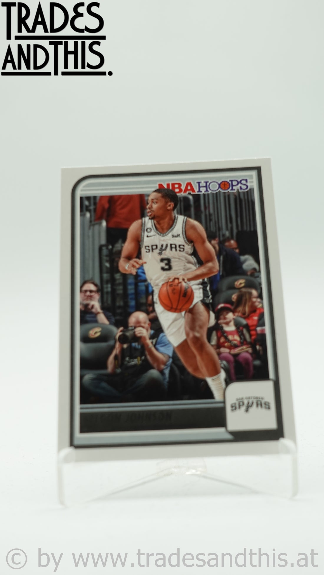 2023-24 Panini NBA Hoops Keldon Johnson #17
