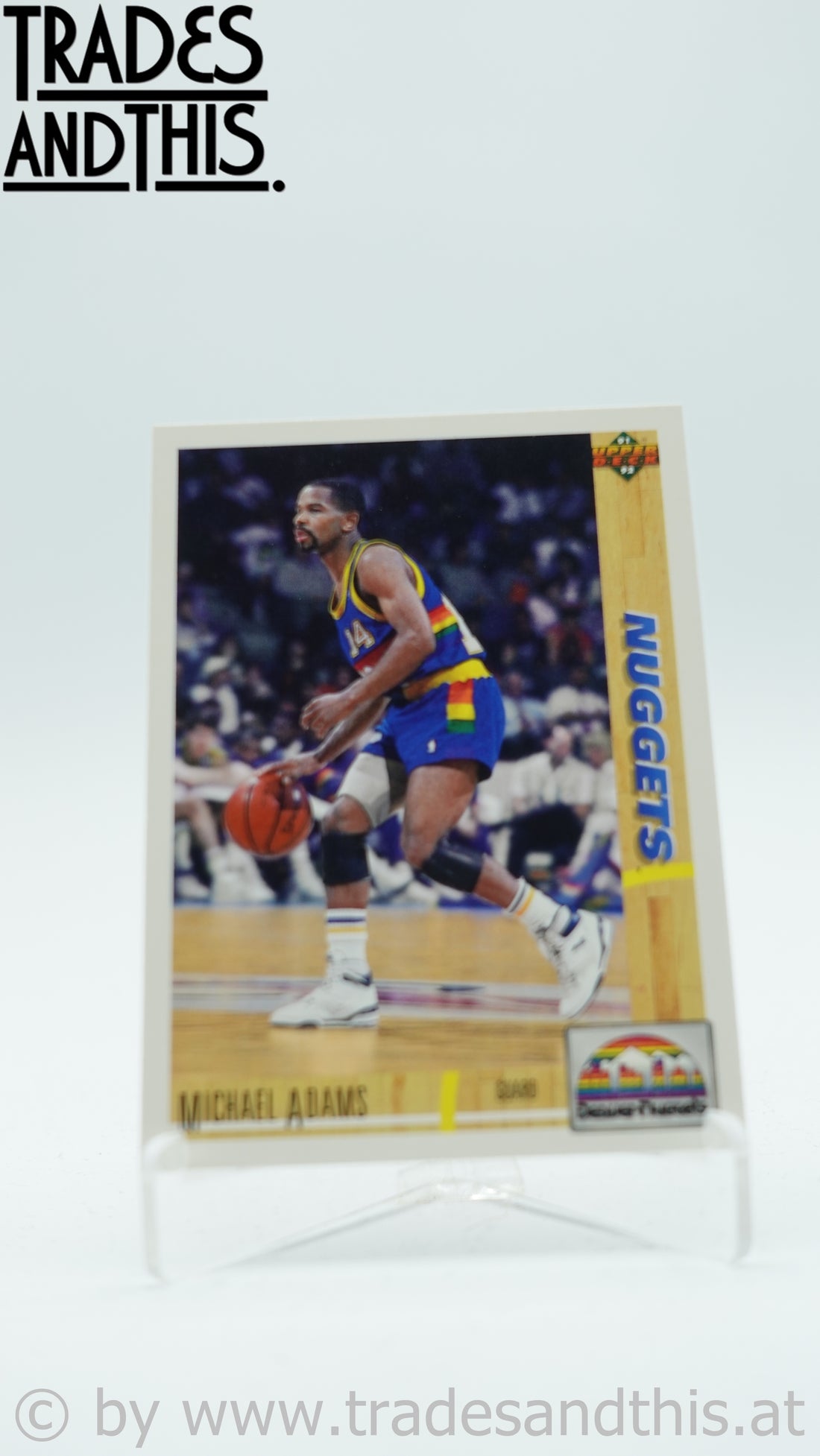 1991-92 Upper Deck Michael Adams #43