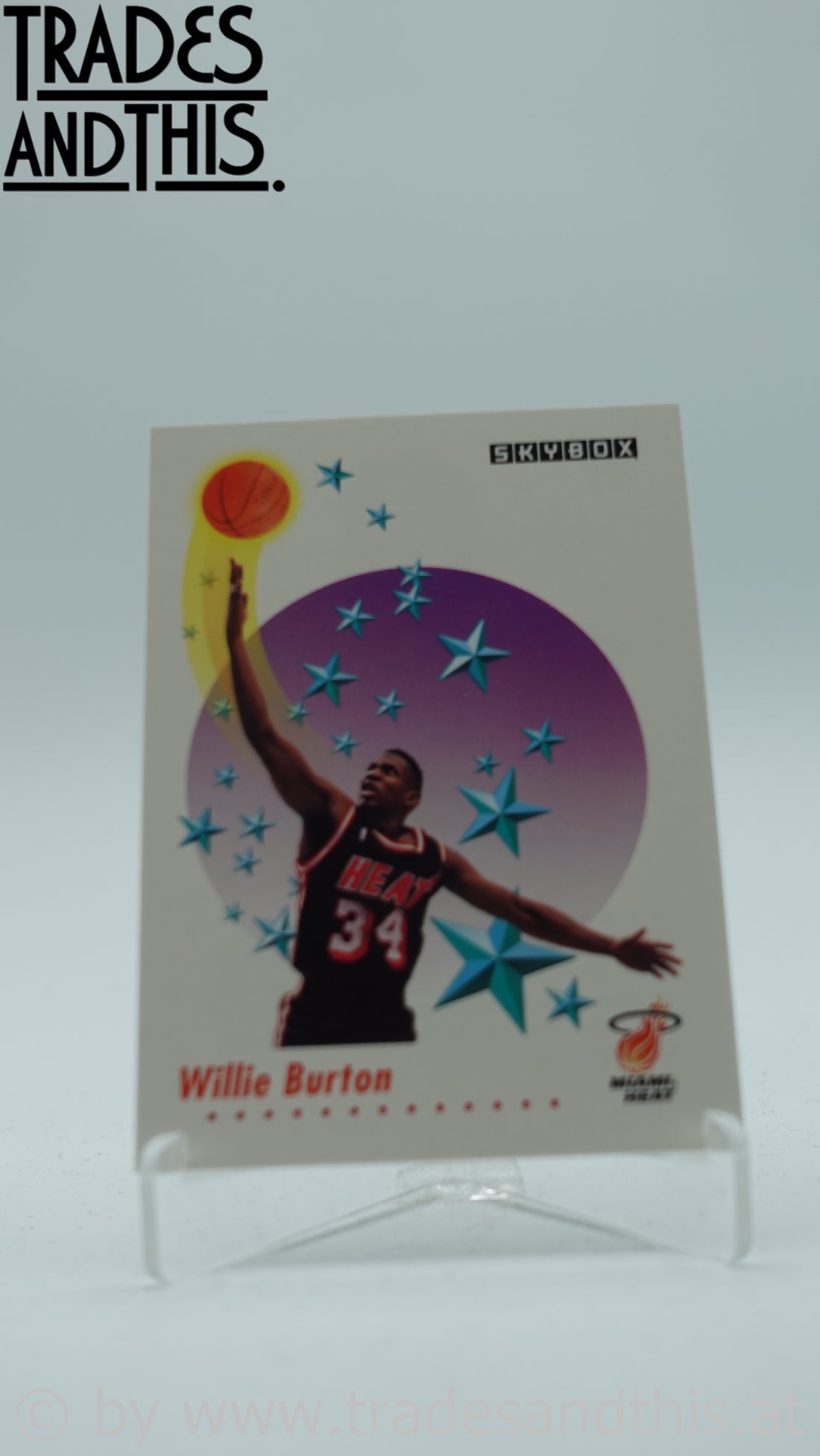 1991-92 Skybox Willie Burton #499