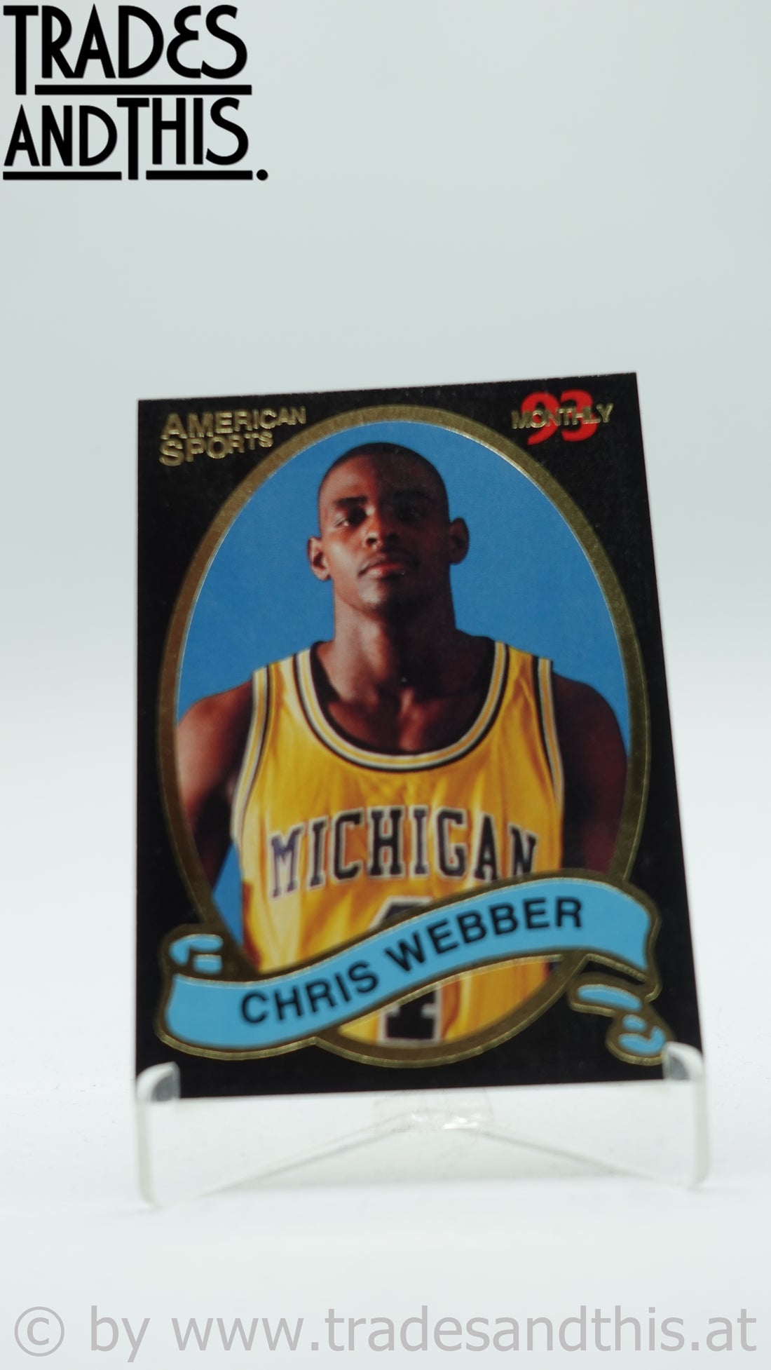 93 Monthly American Sports Chris Webber #6