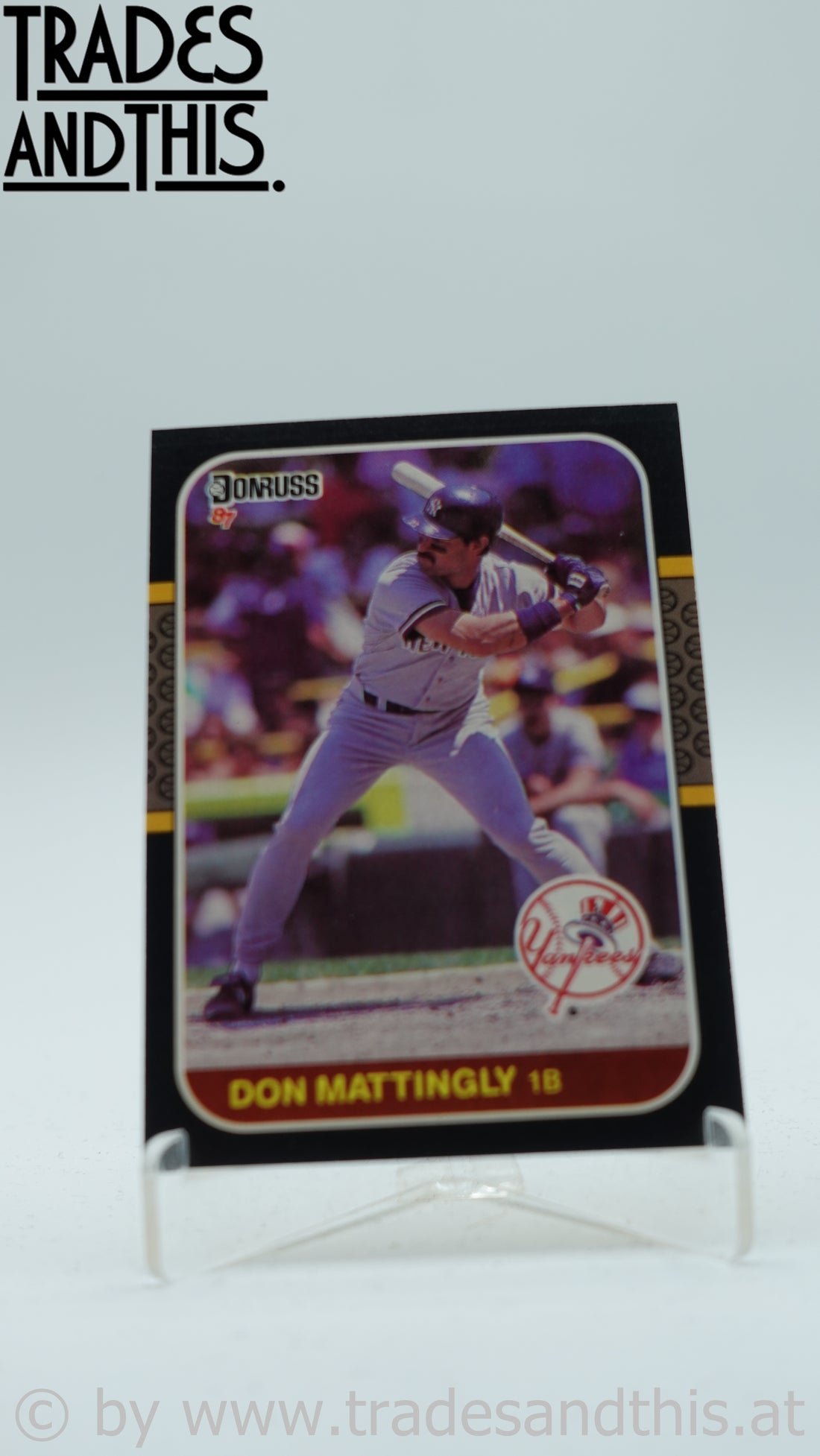 1987 Donruss Don Mattingly #52