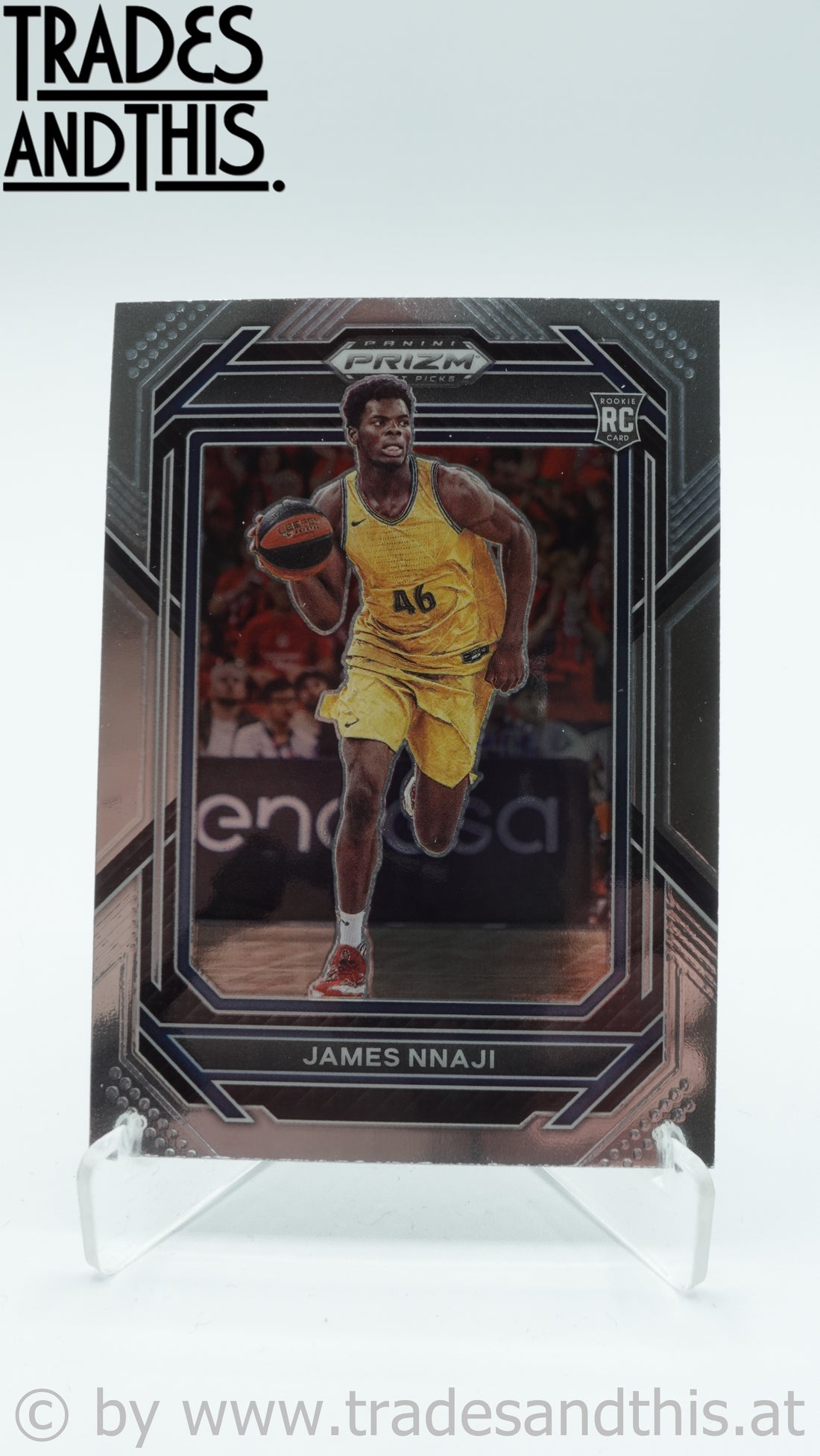 2023-24 Panini Prizm Draft Picks James Nnaji #3 RC