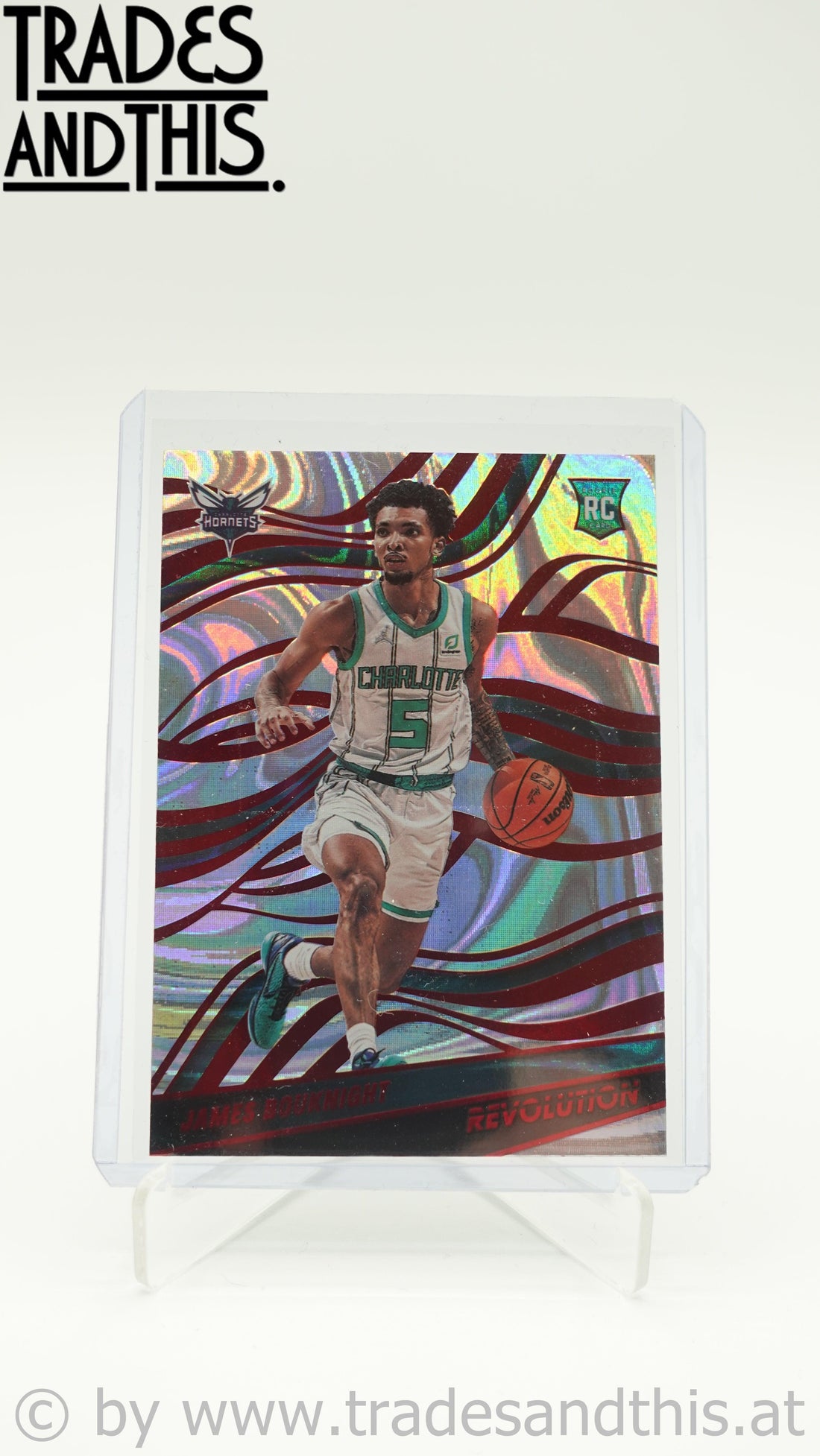 2021-22 Panini Revolution Basketball Asia Red James Bouknight #131 RC - Trades and This e.U.