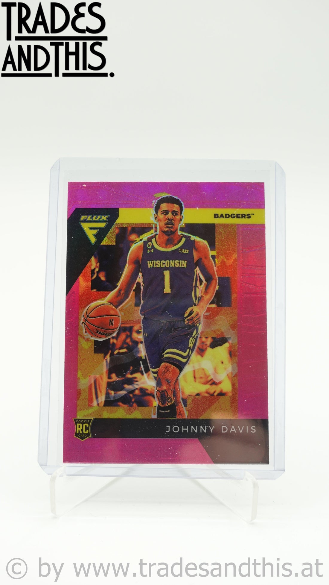 2022-23 Panini Chronicles Draft Picks Flux Pink Johnny Davis #7 RC - Trades and This e.U.