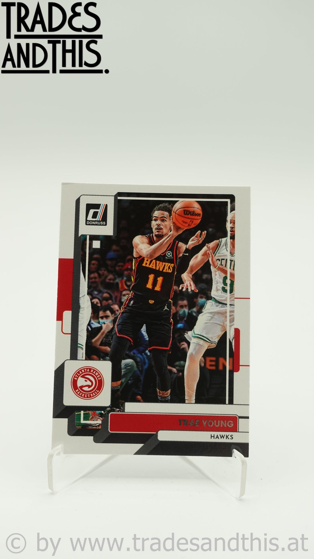 2022-23 Donruss Basketball Trae Young #59 - Trades and This e.U.