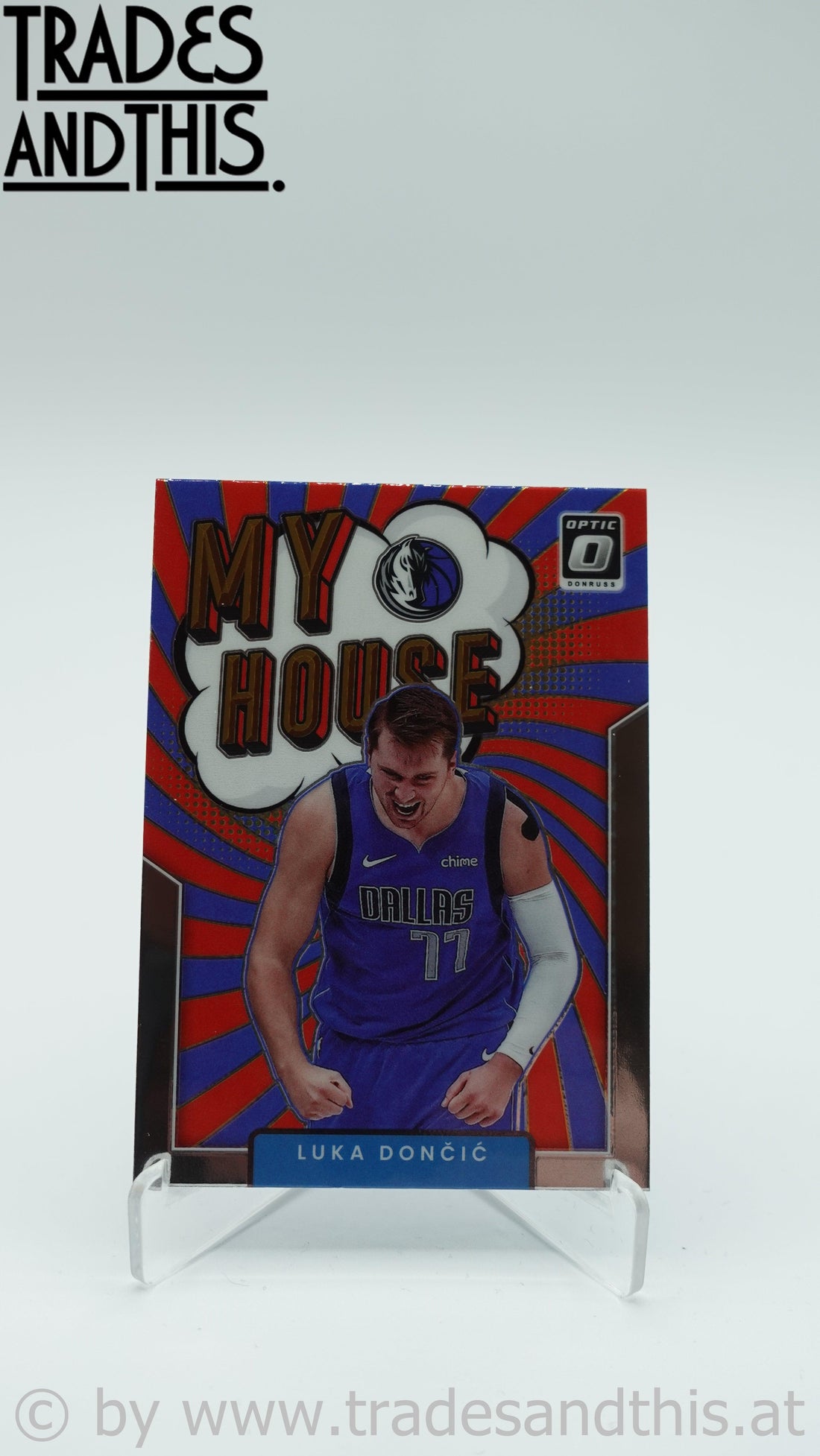 2021-22 Donruss Optic Basketball My House Luka Doncic #1 - Trades and This e.U.