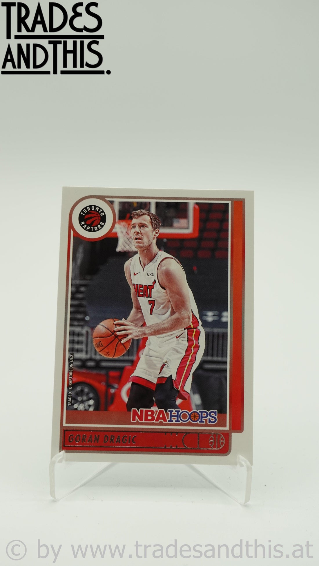 2021-22 Panini Hoops Basketball Goran Dragic #50 - Trades and This e.U.