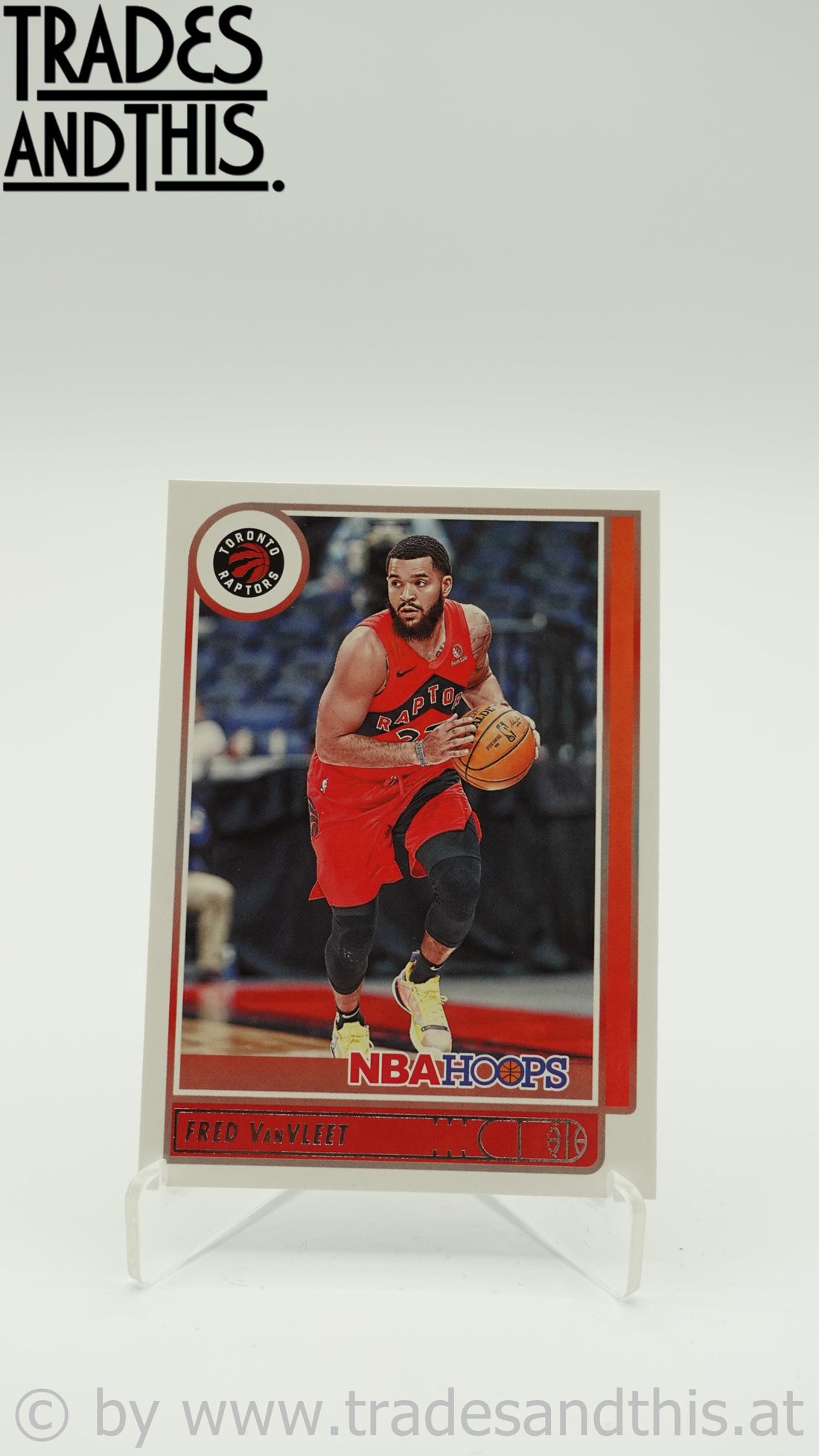 2021-22 Panini Hoops Basketball Fred VanFleet #69 - Trades and This e.U.