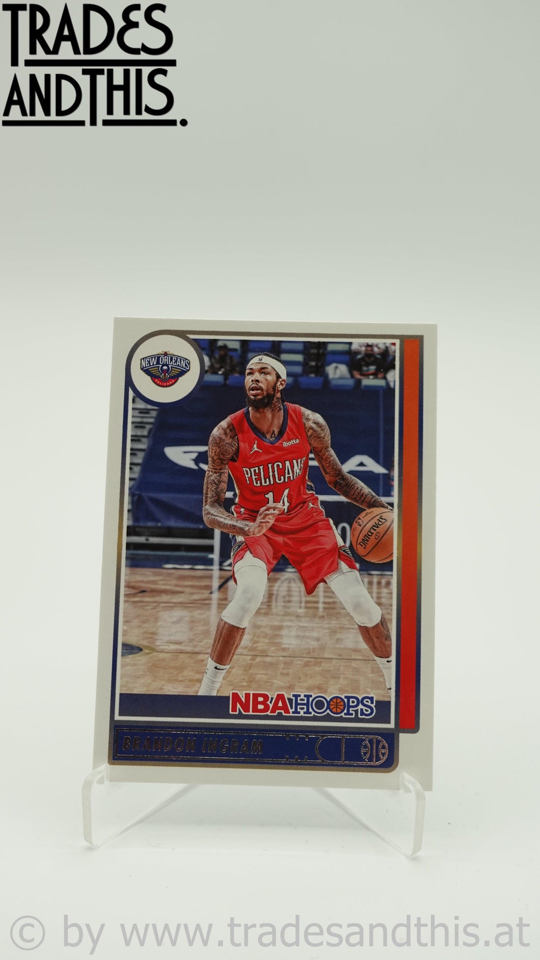 2021-22 Panini Hoops Basketball Brandon Ingram #74 - Trades and This e.U.