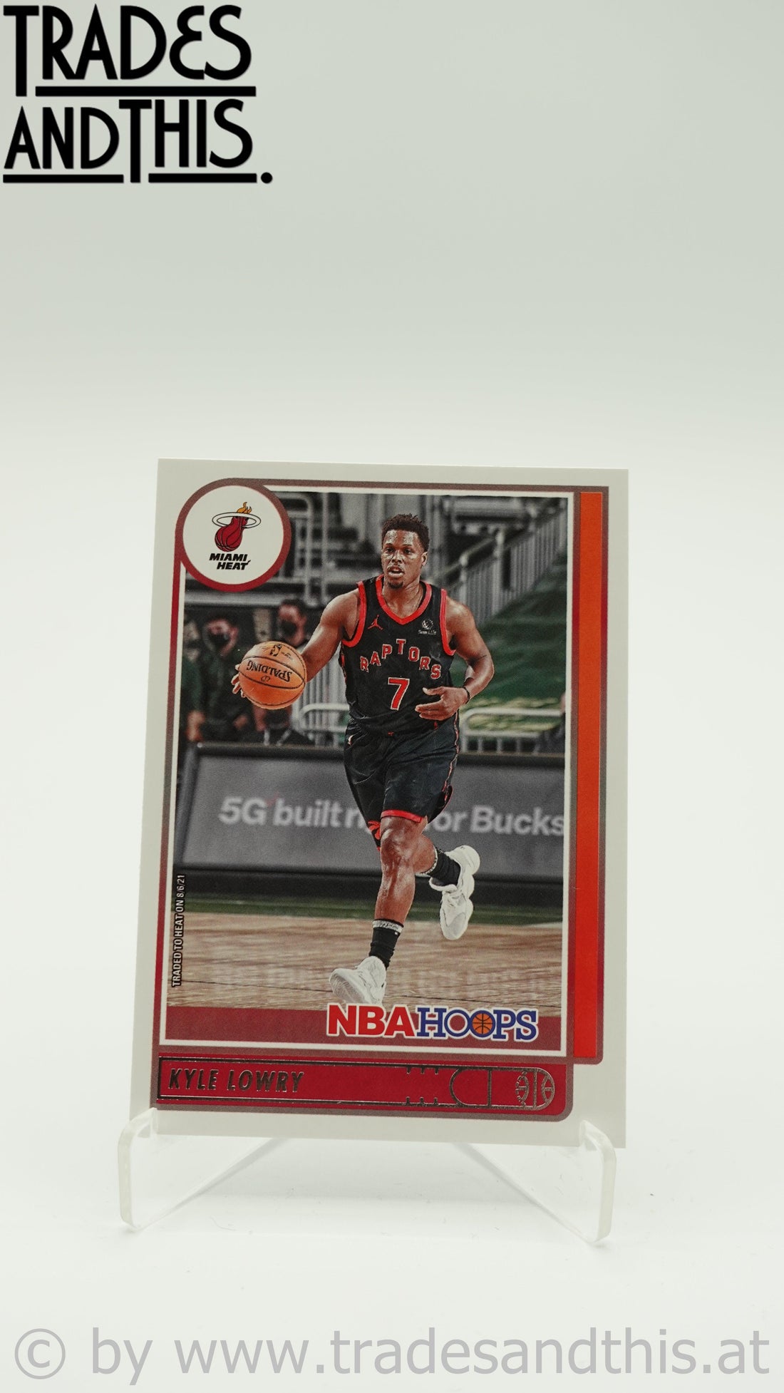 2021-22 Panini Hoops Basketball Kyle Lowry #89 - Trades and This e.U.