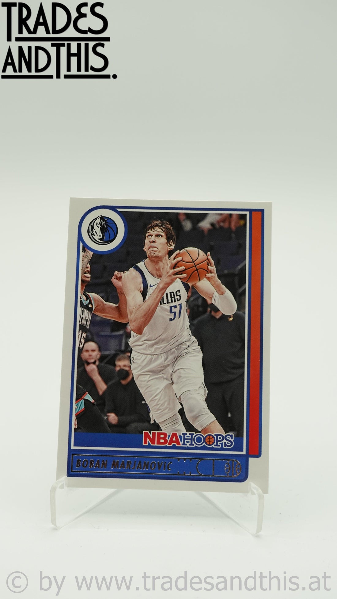 2021-22 Panini Hoops Basketball Boban Marjanovic #122 - Trades and This e.U.