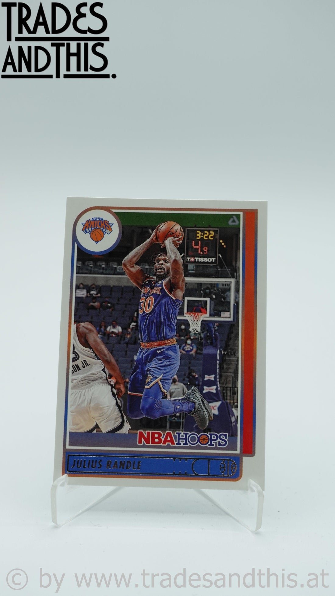2021-22 Panini Hoops Basketball Julius Randle #127 - Trades and This e.U.