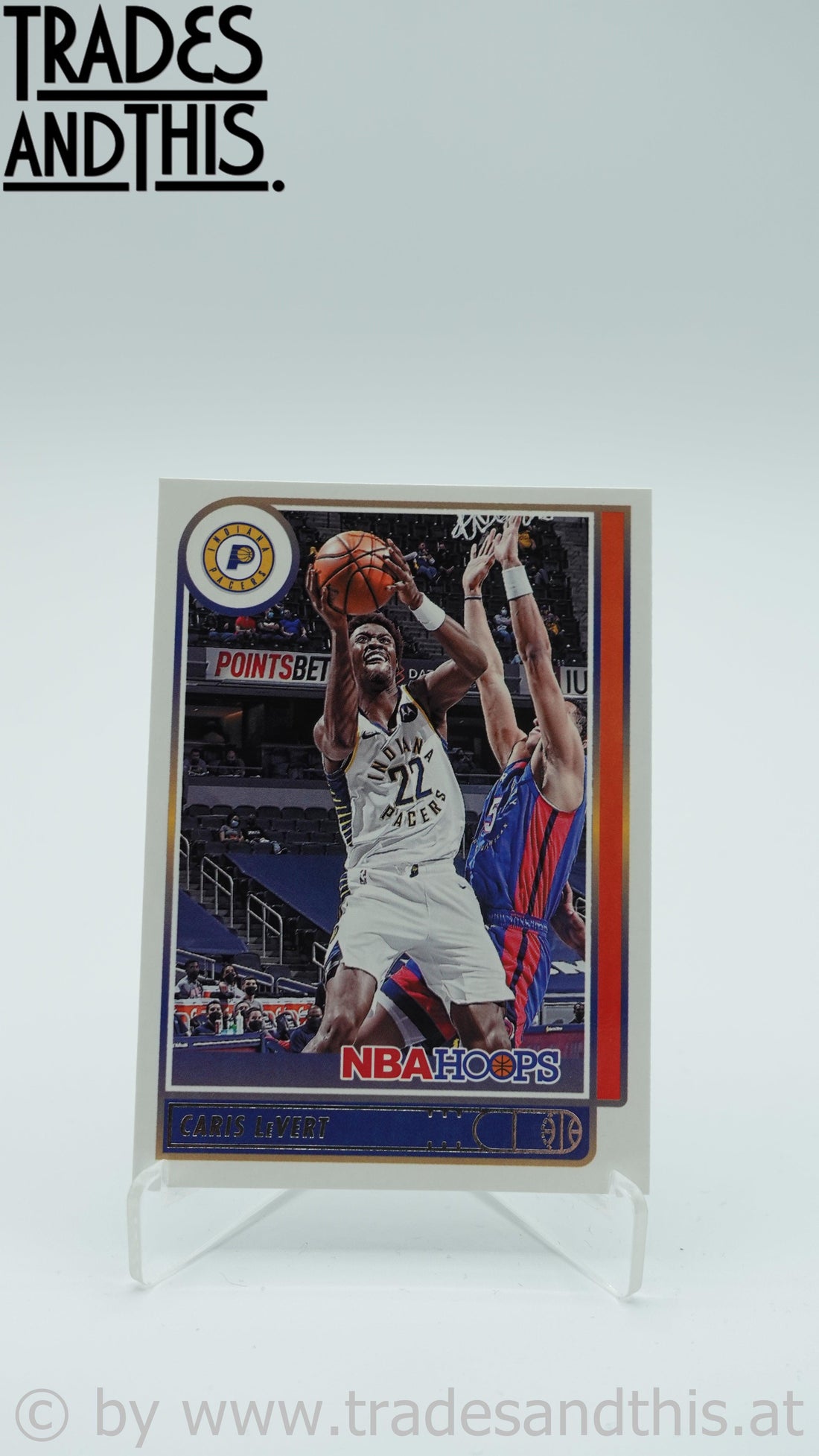 2021-22 Panini Hoops Basketball Caris LeVert #163 - Trades and This e.U.