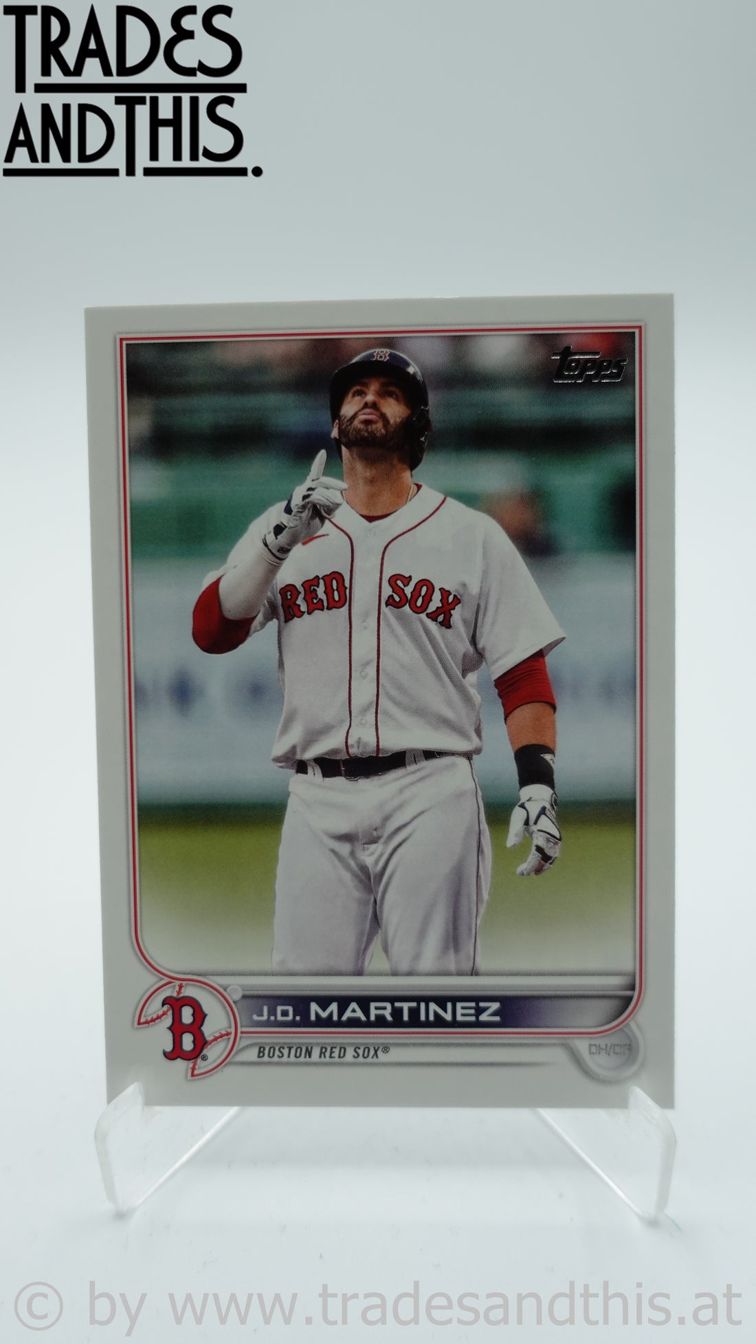 2022 Topps Series 1 J.D. Martinez #182