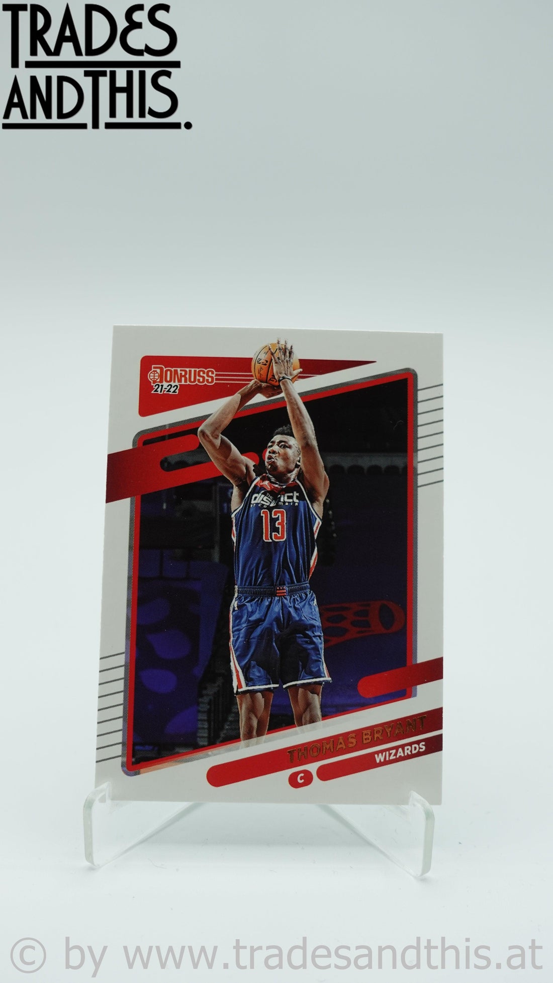 2021-22 Donruss Basketball Thomas Bryant #7 - Trades and This e.U.