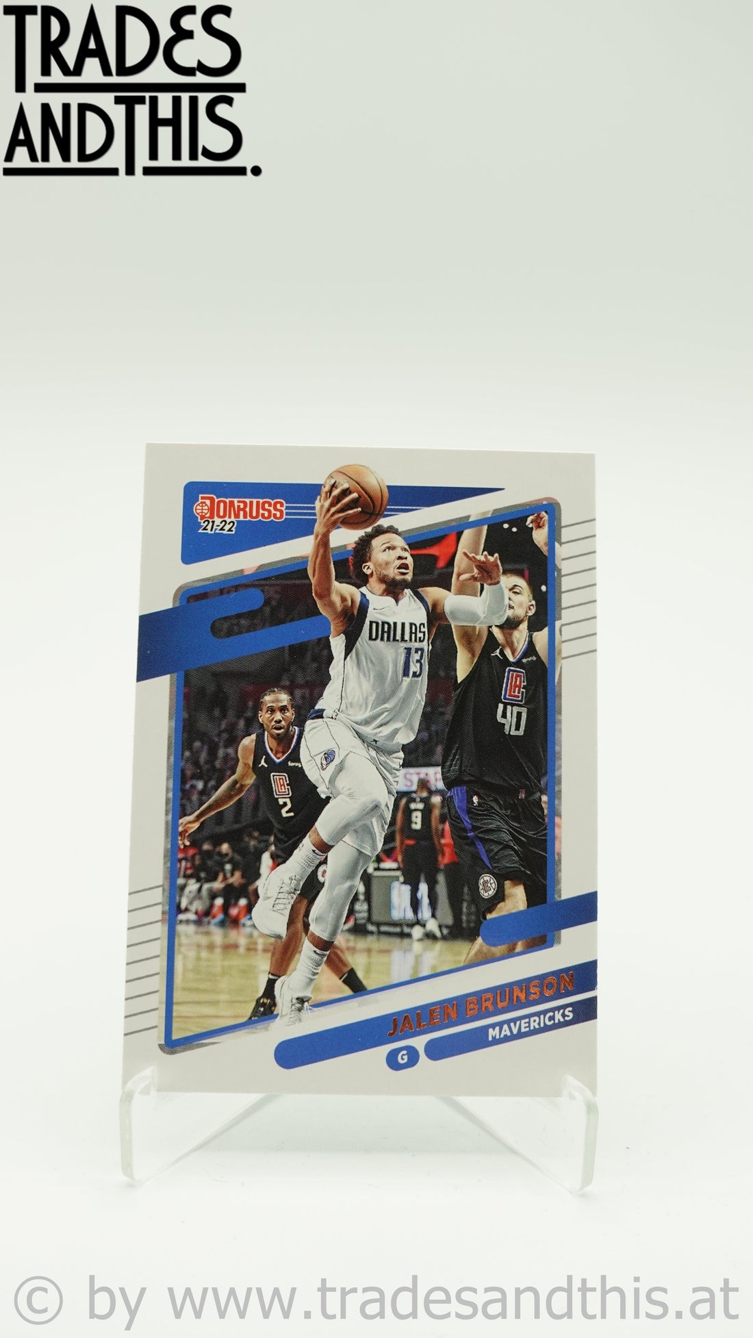2021-22 Donruss Basketball Jalen Brunson #19 - Trades and This e.U.