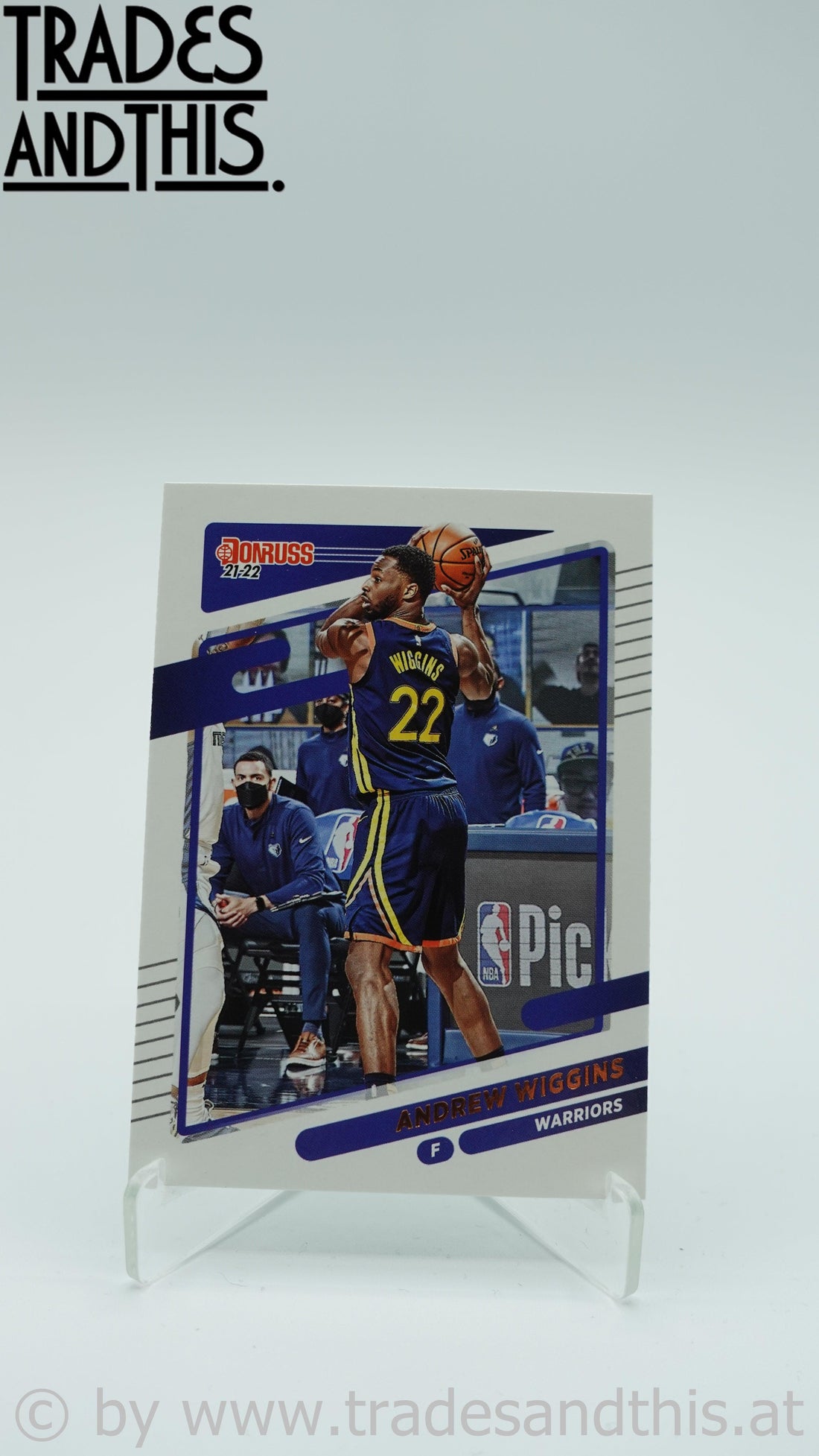 2021-22 Donruss Basketball Andrew Wiggins #26 - Trades and This e.U.