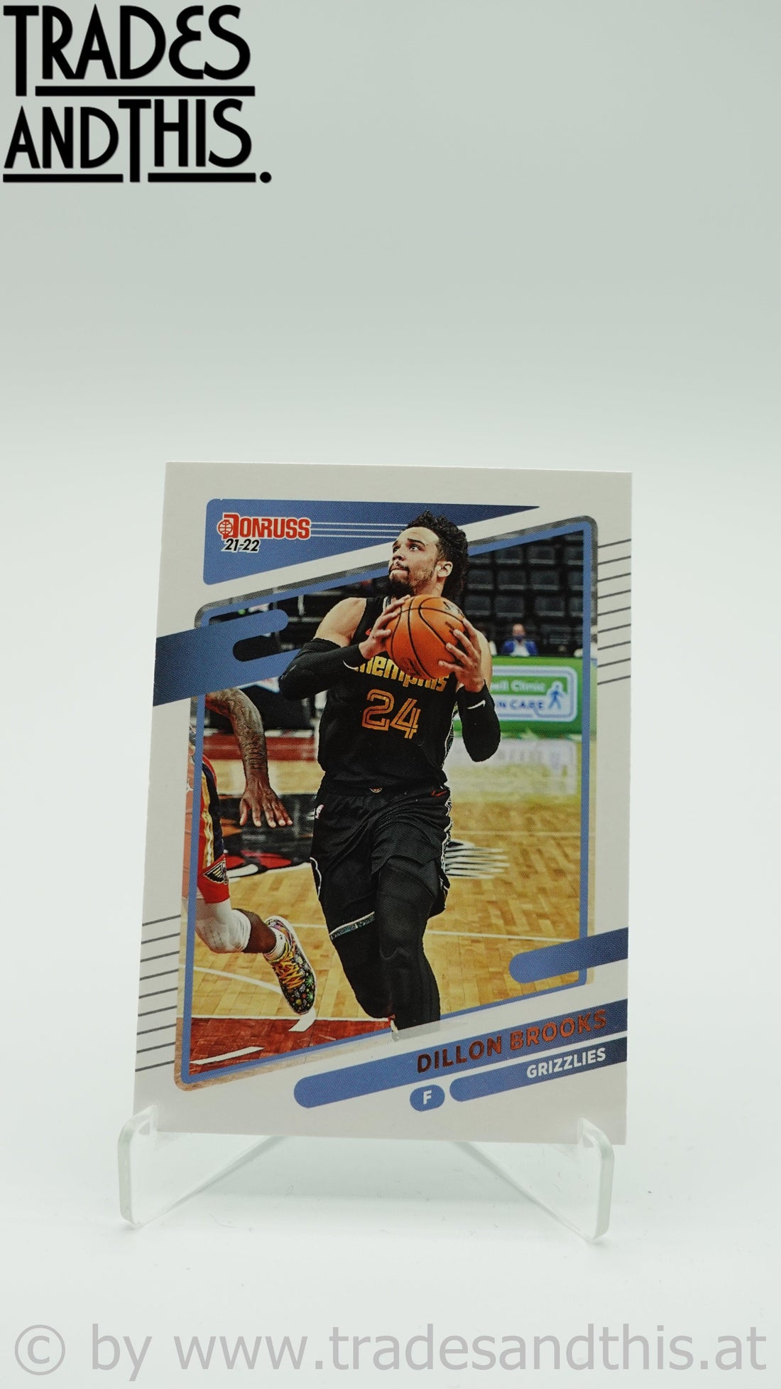 2021-22 Donruss Basketball Dillon Brooks #50 - Trades and This e.U.