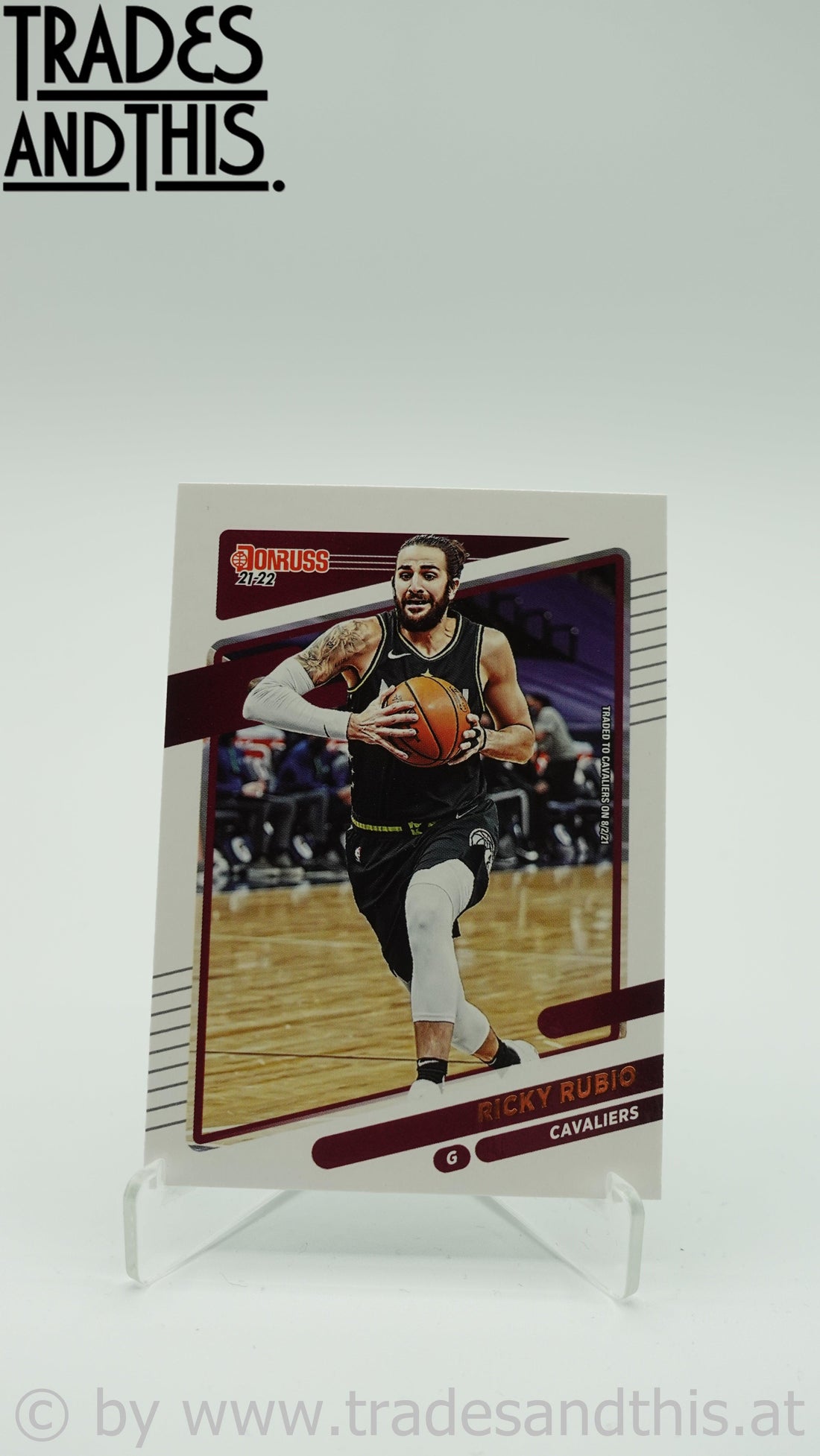 2021-22 Donruss Basketball Ricky Rubio #51 - Trades and This e.U.