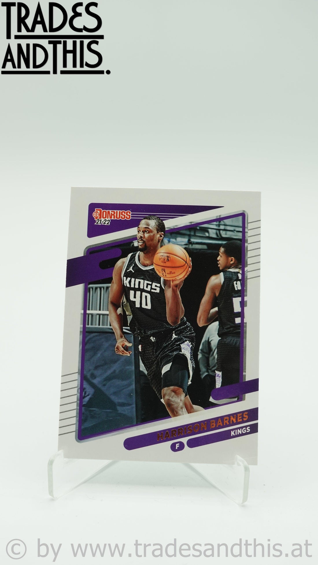 2021-22 Donruss Basketball Harrison Barnes #53 - Trades and This e.U.