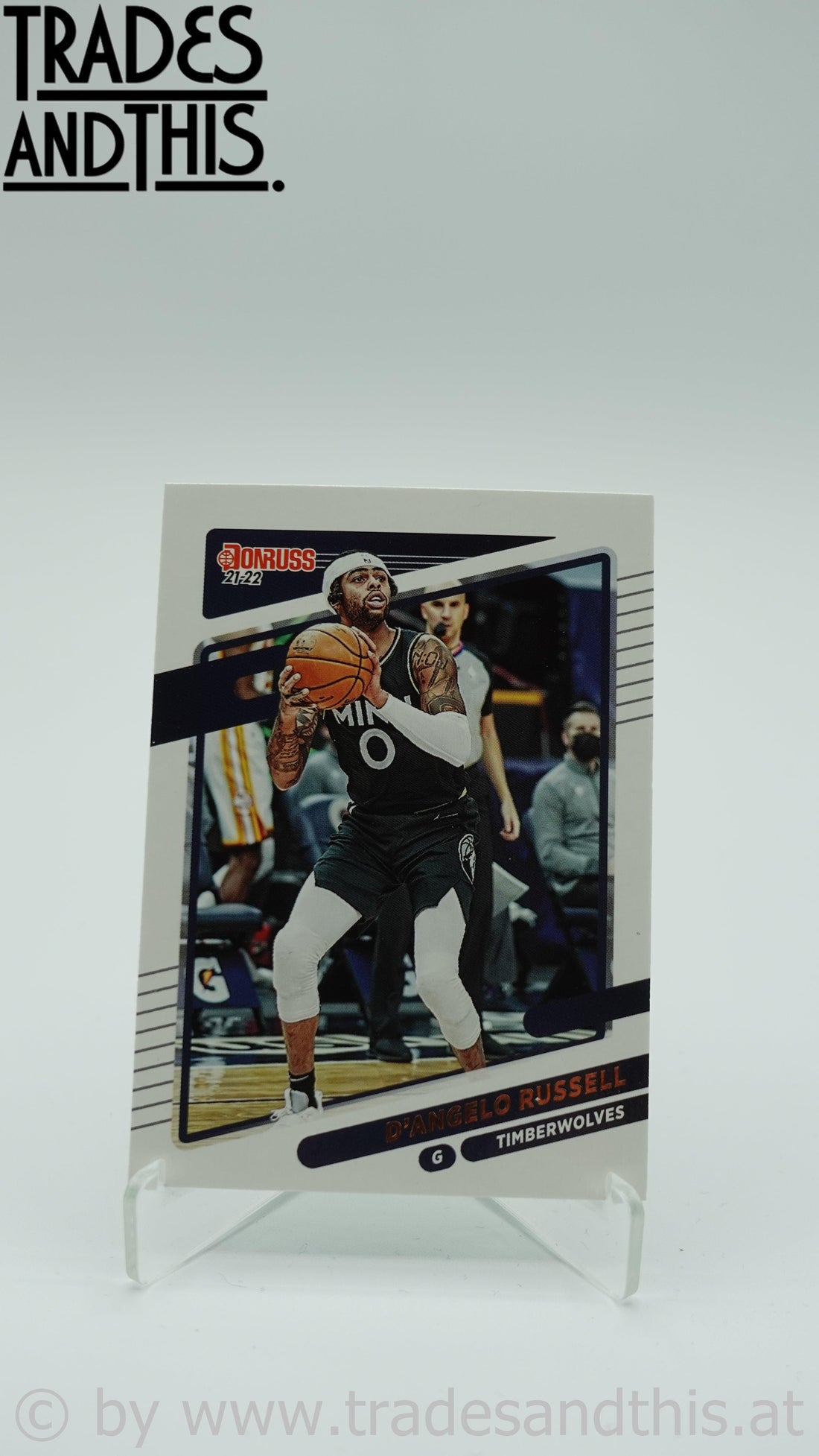 2021-22 Donruss Basketball D'Angelo Russell #82 - Trades and This e.U.