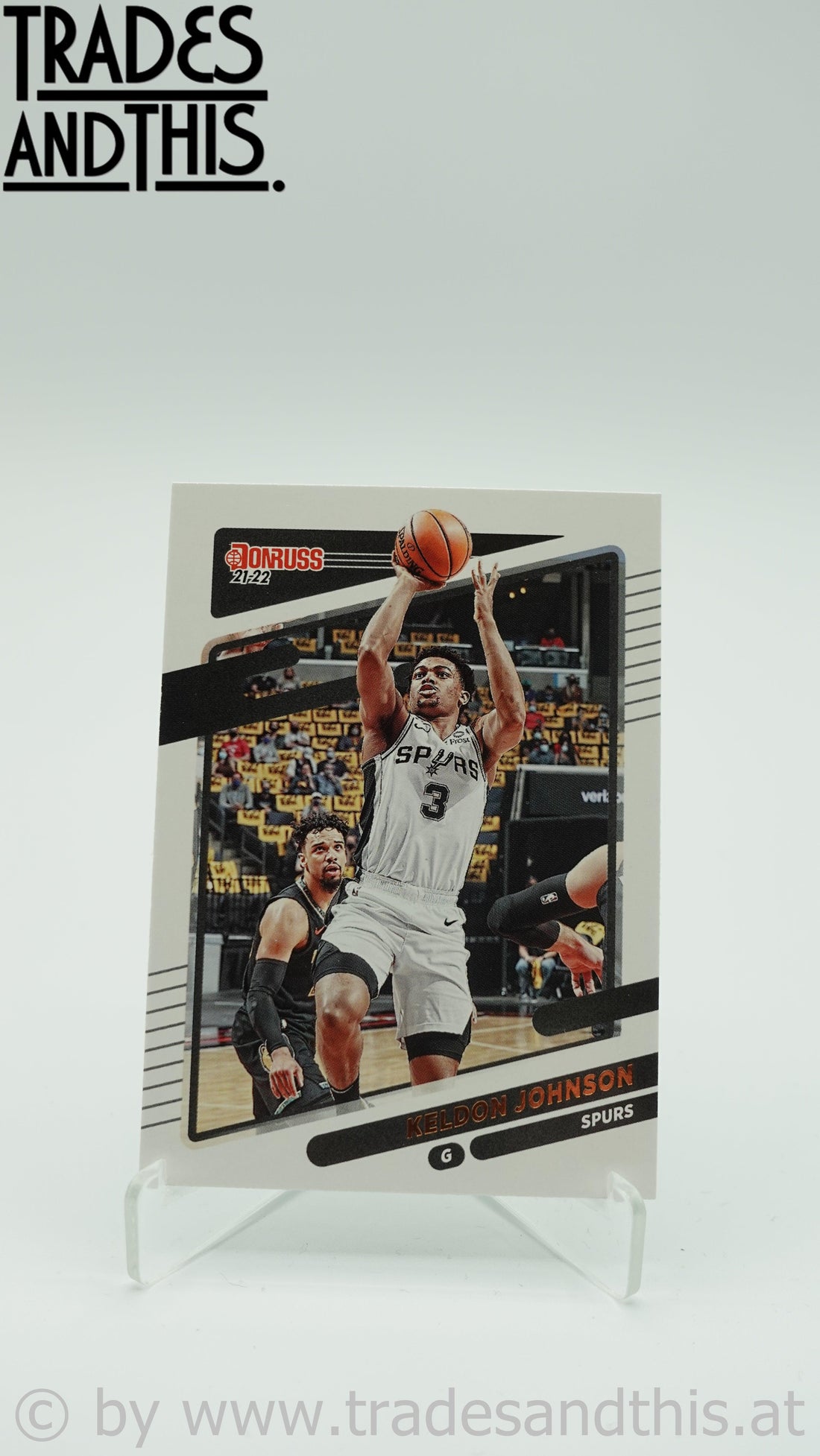 2021-22 Donruss Basketball Keldon Johnson #104 - Trades and This e.U.