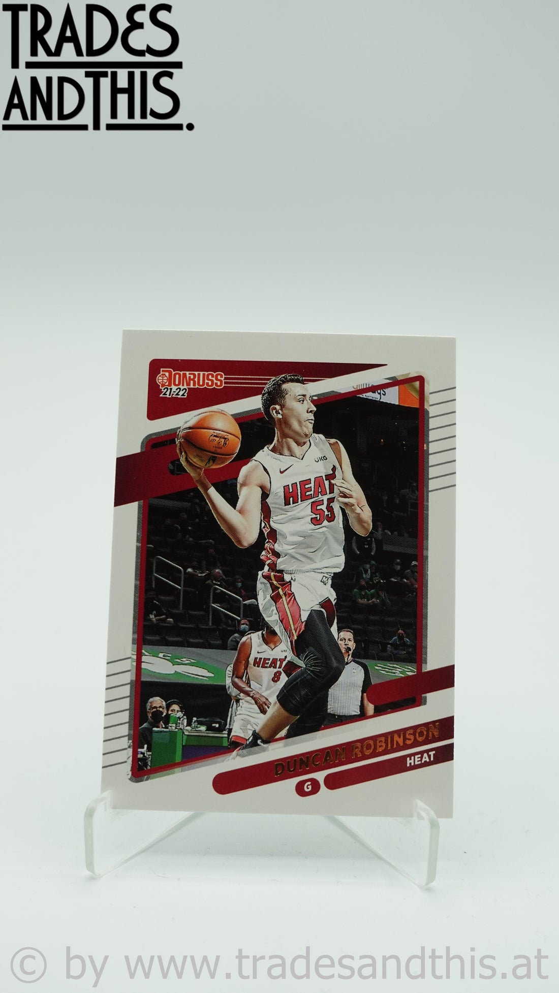 2021-22 Donruss Basketball Duncan Robinson #107 - Trades and This e.U.