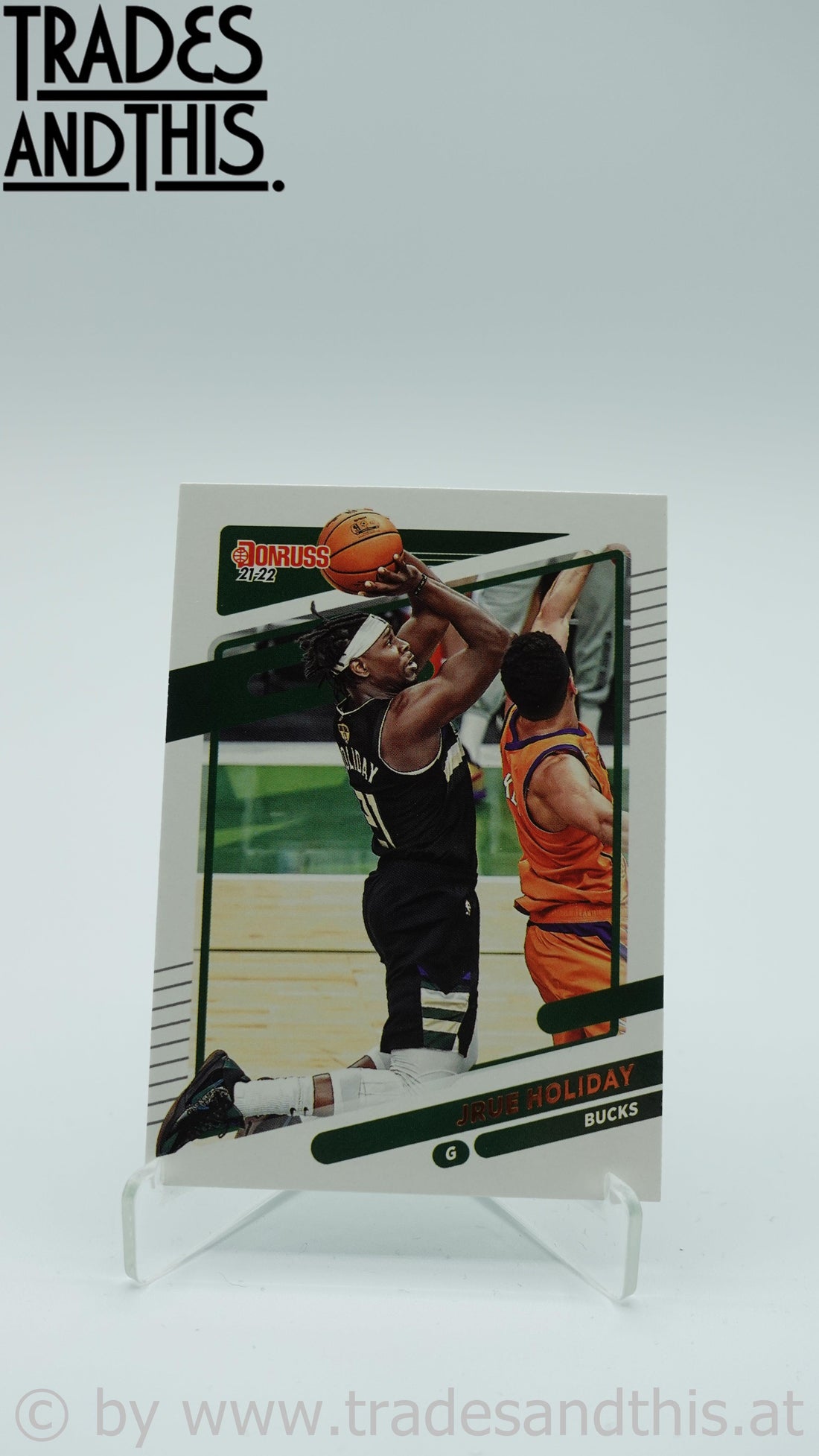 2021-22 Donruss Basketball Jrue Holiday #108 - Trades and This e.U.