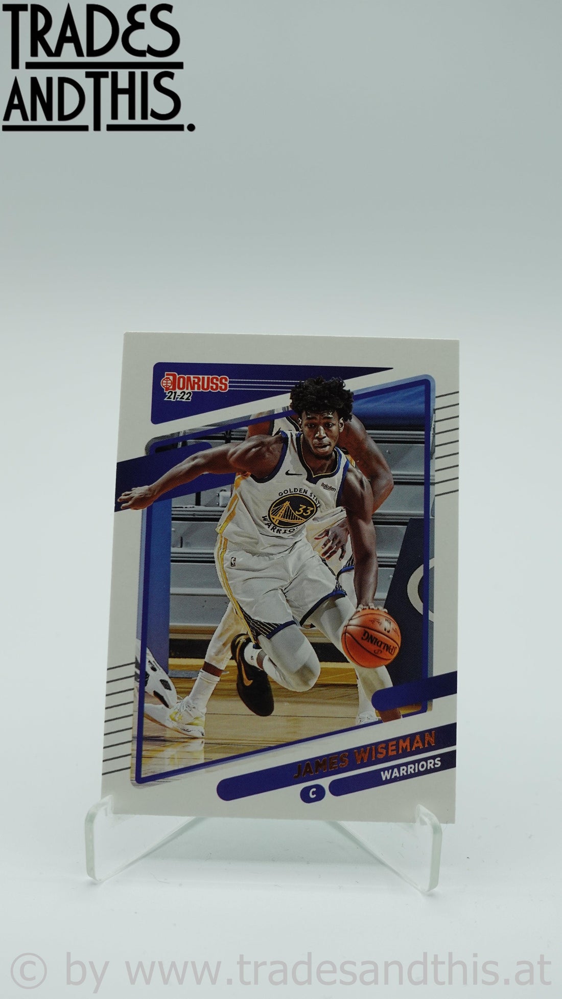 2021-22 Donruss Basketball James Wiseman #115 - Trades and This e.U.