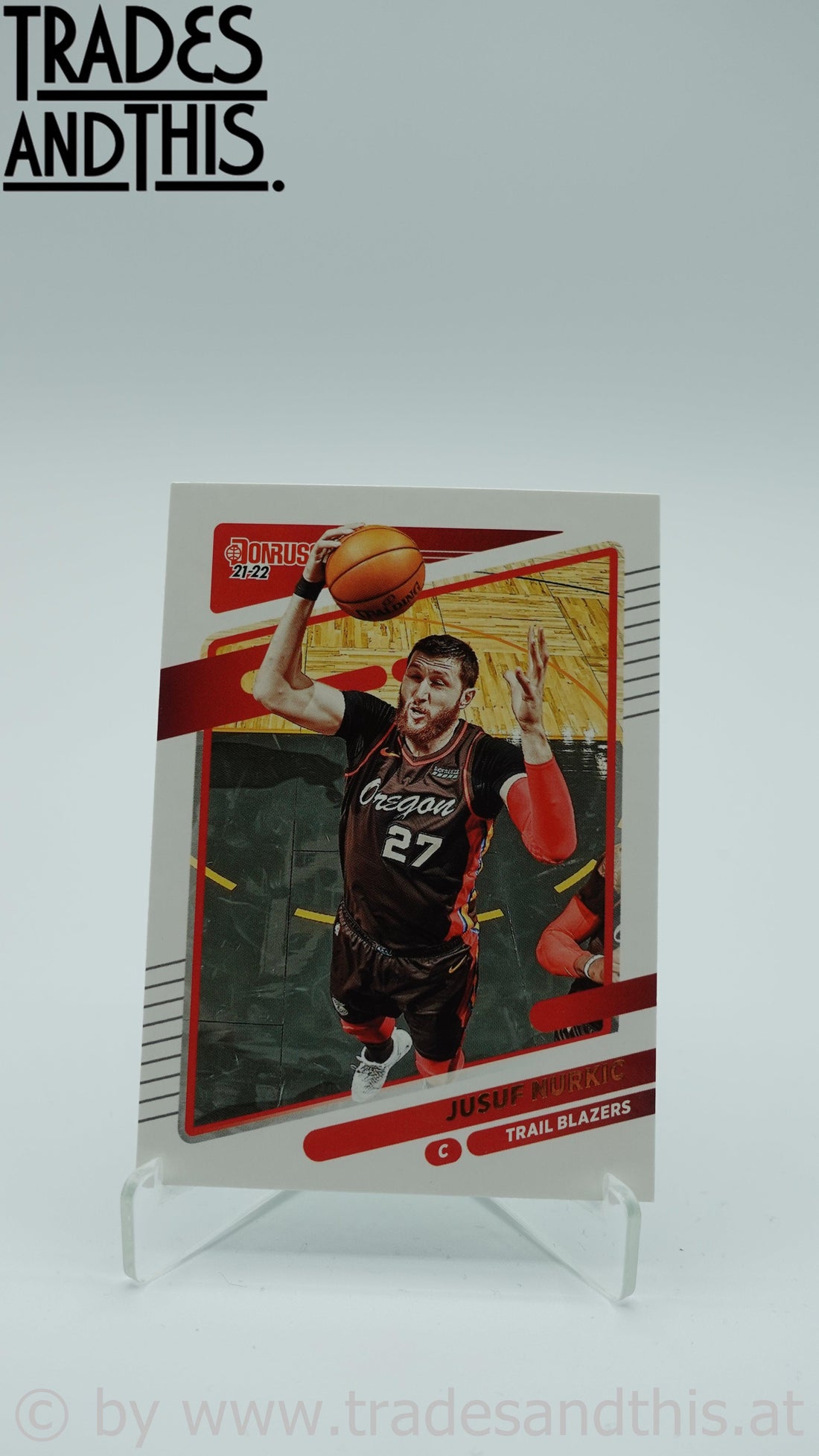 2021-22 Donruss Basketball Jusuf Nurkic #123 - Trades and This e.U.