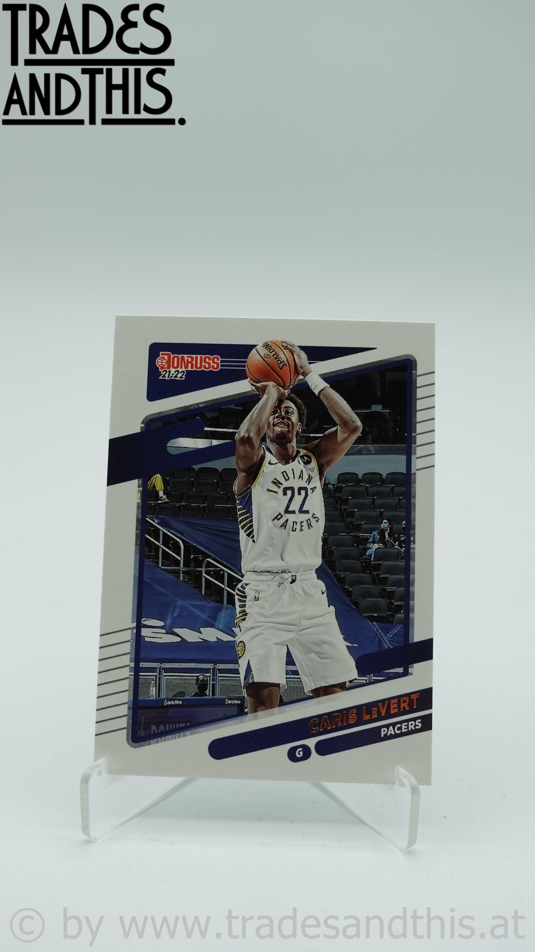 2021-22 Donruss Basketball Caris LeVert #125 - Trades and This e.U.