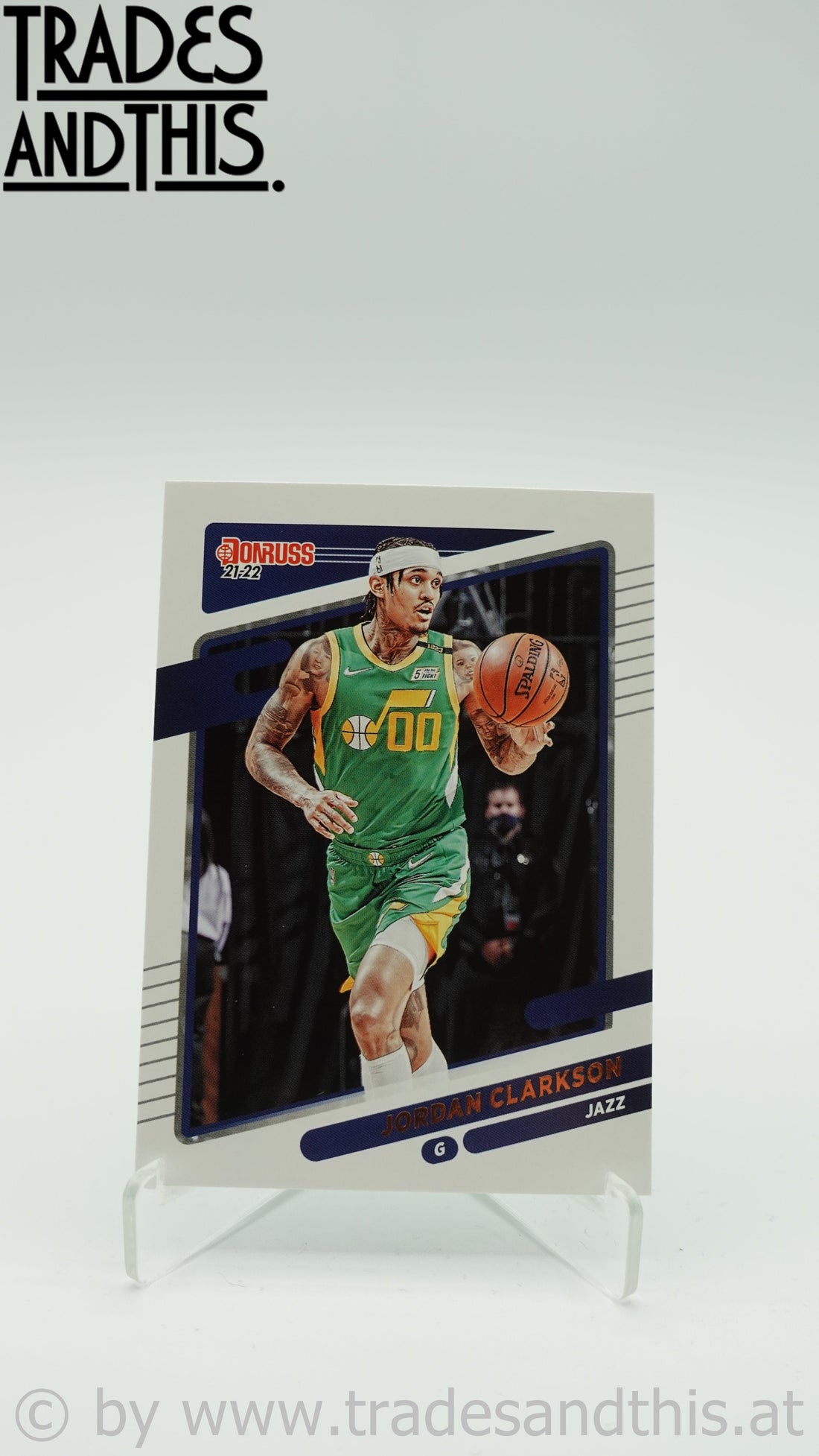 2021-22 Donruss Basketball Jordan Clarkson #128 - Trades and This e.U.