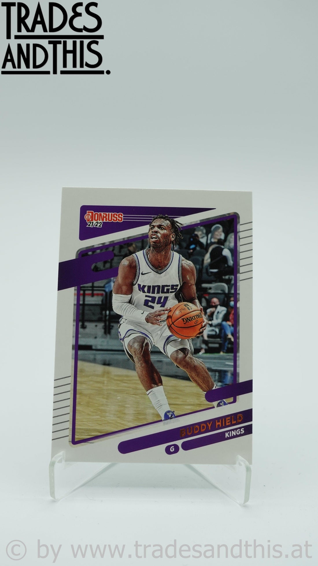 2021-22 Donruss Basketball Buddy Hield #132 - Trades and This e.U.