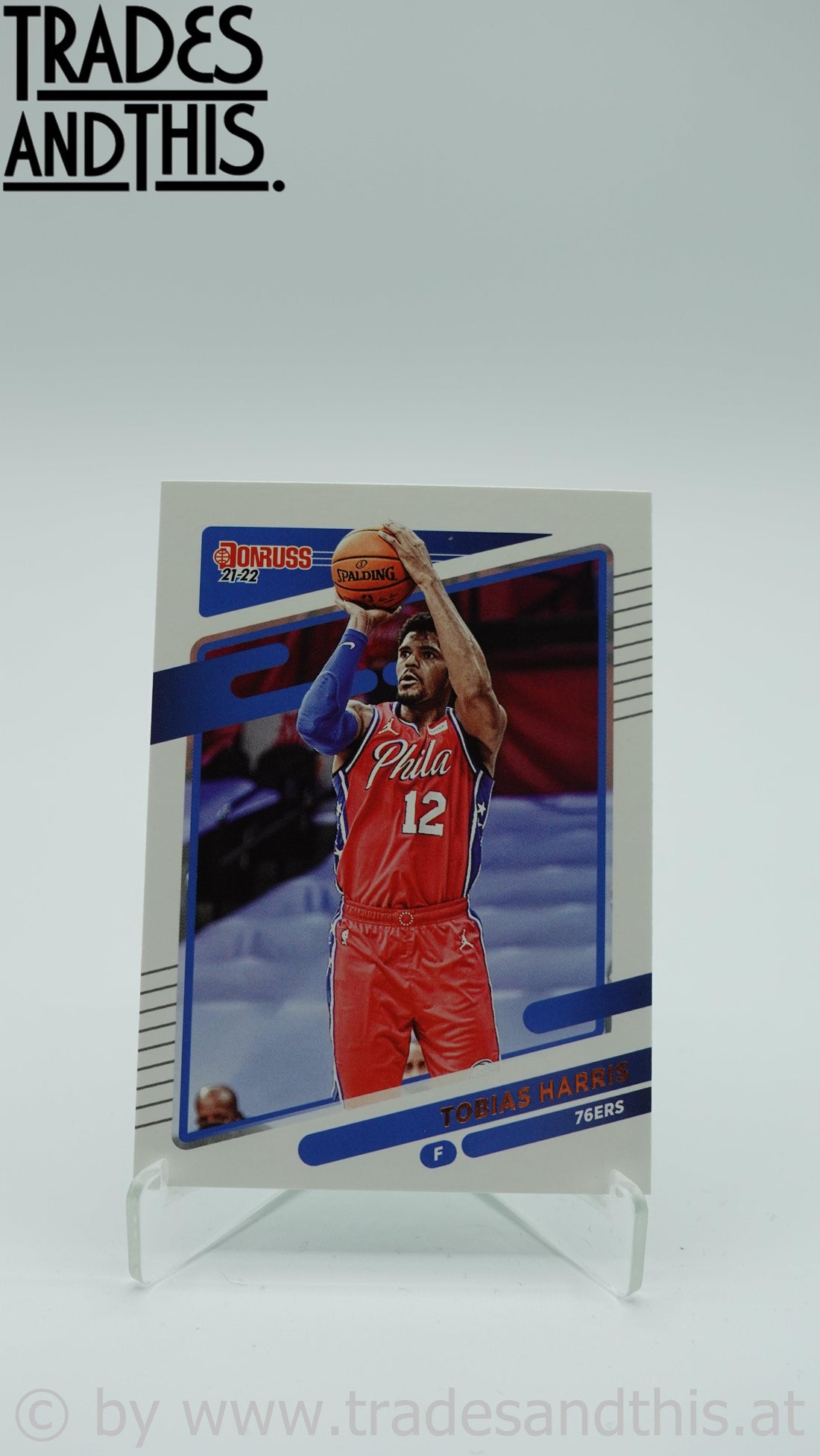 2021-22 Donruss Basketball Tobias Harris #133 - Trades and This e.U.