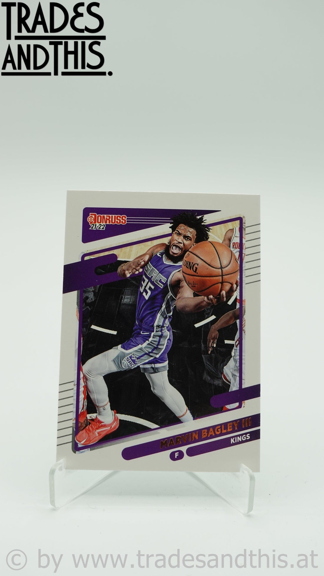 2021-22 Donruss Basketball Marvin Bagley III #134 - Trades and This e.U.
