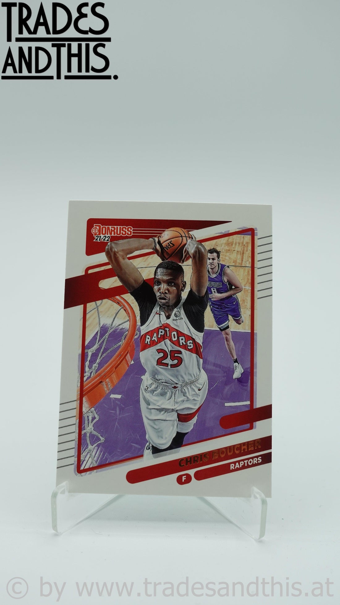2021-22 Donruss Basketball Chris Boucher #135 - Trades and This e.U.