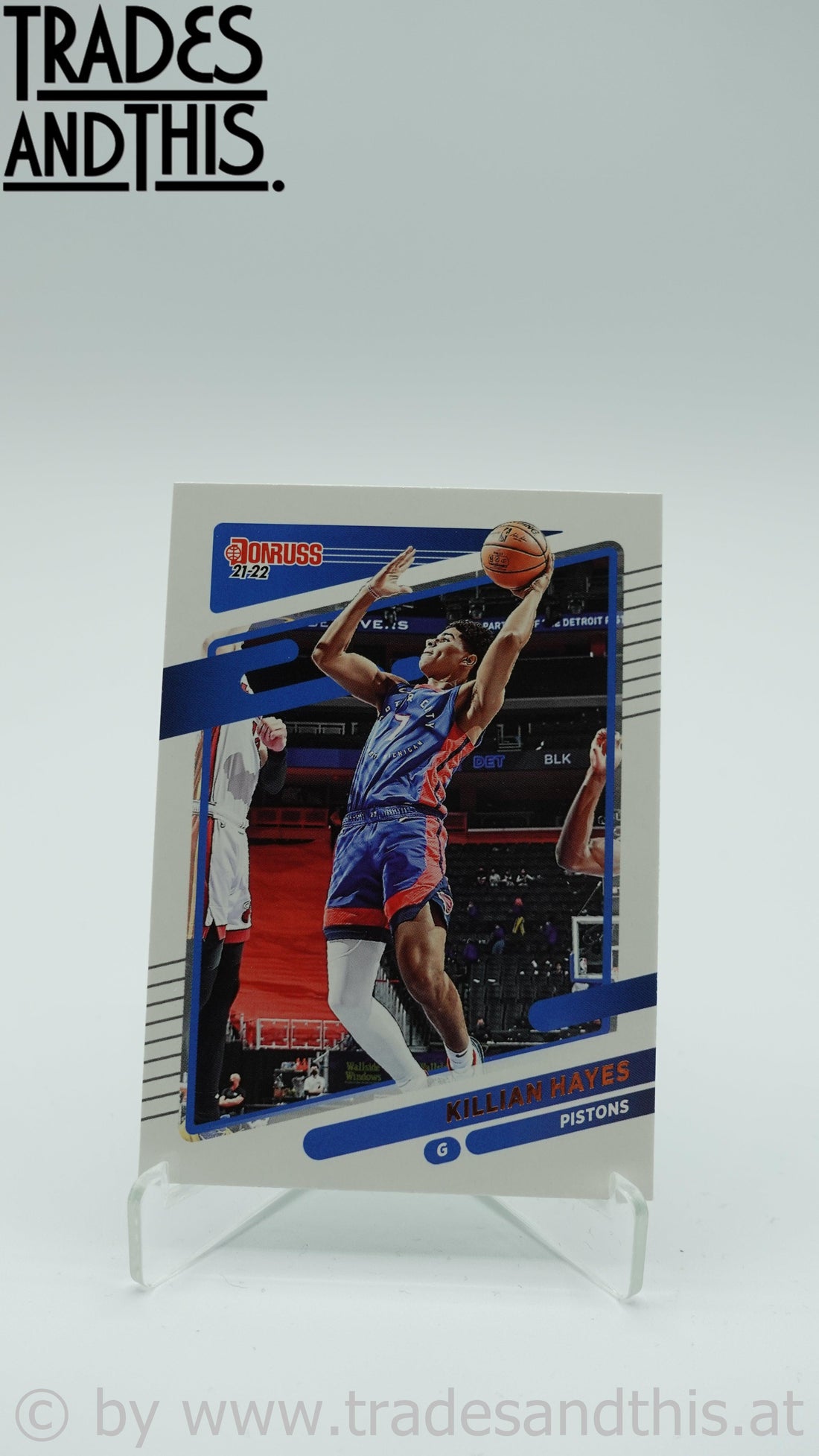 2021-22 Donruss Basketball Killian Hayes #145 - Trades and This e.U.