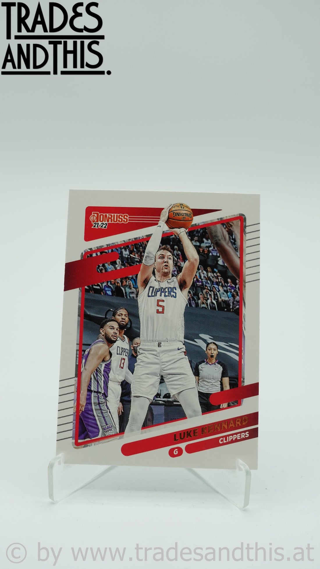 2021-22 Donruss Basketball Luke Kennard #146 - Trades and This e.U.